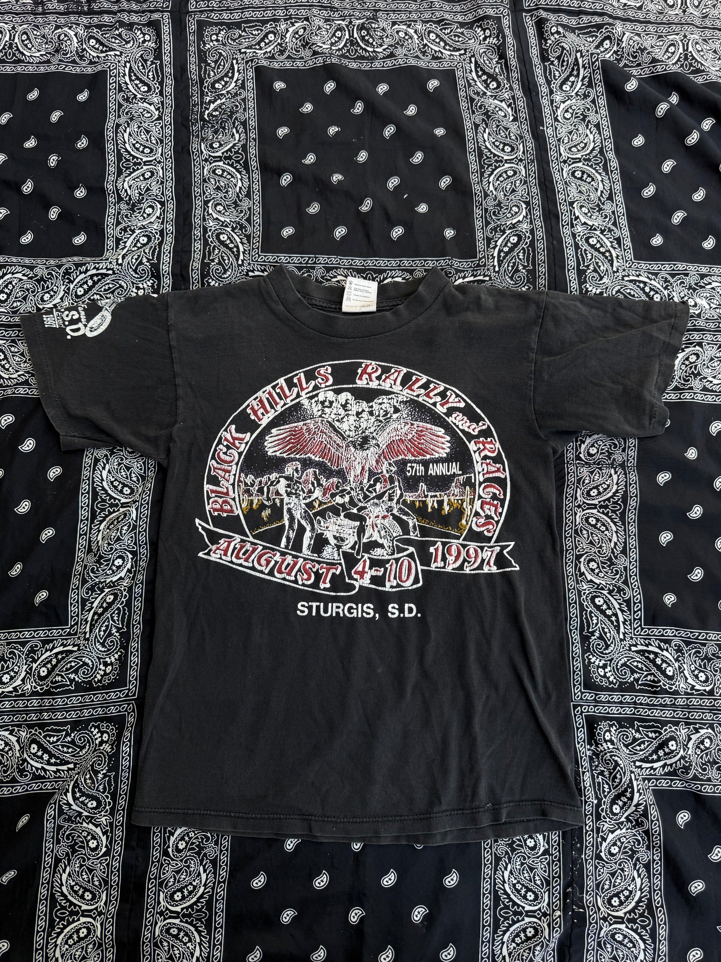 1997 Sturgis Double Sided Tee
