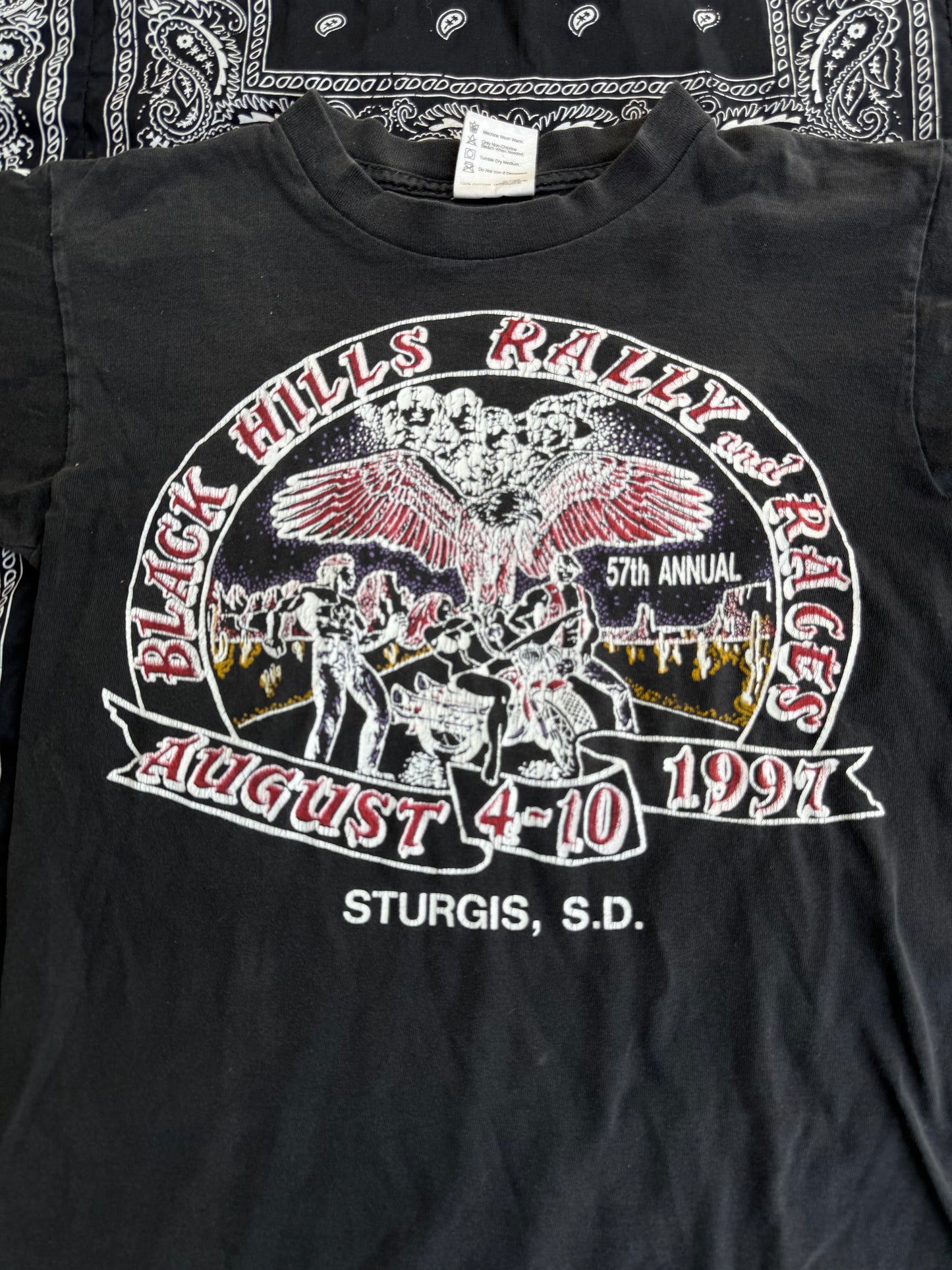 1997 Sturgis Double Sided Tee