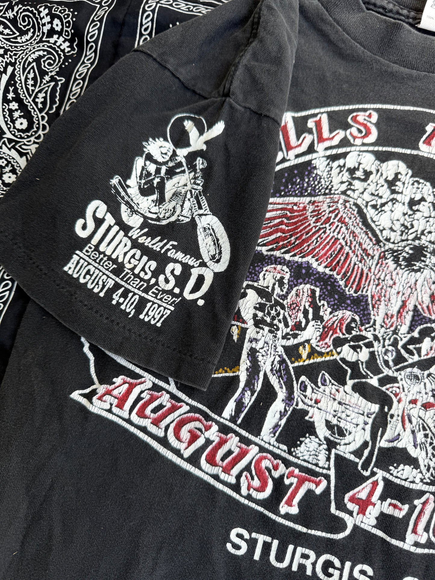 1997 Sturgis Double Sided Tee