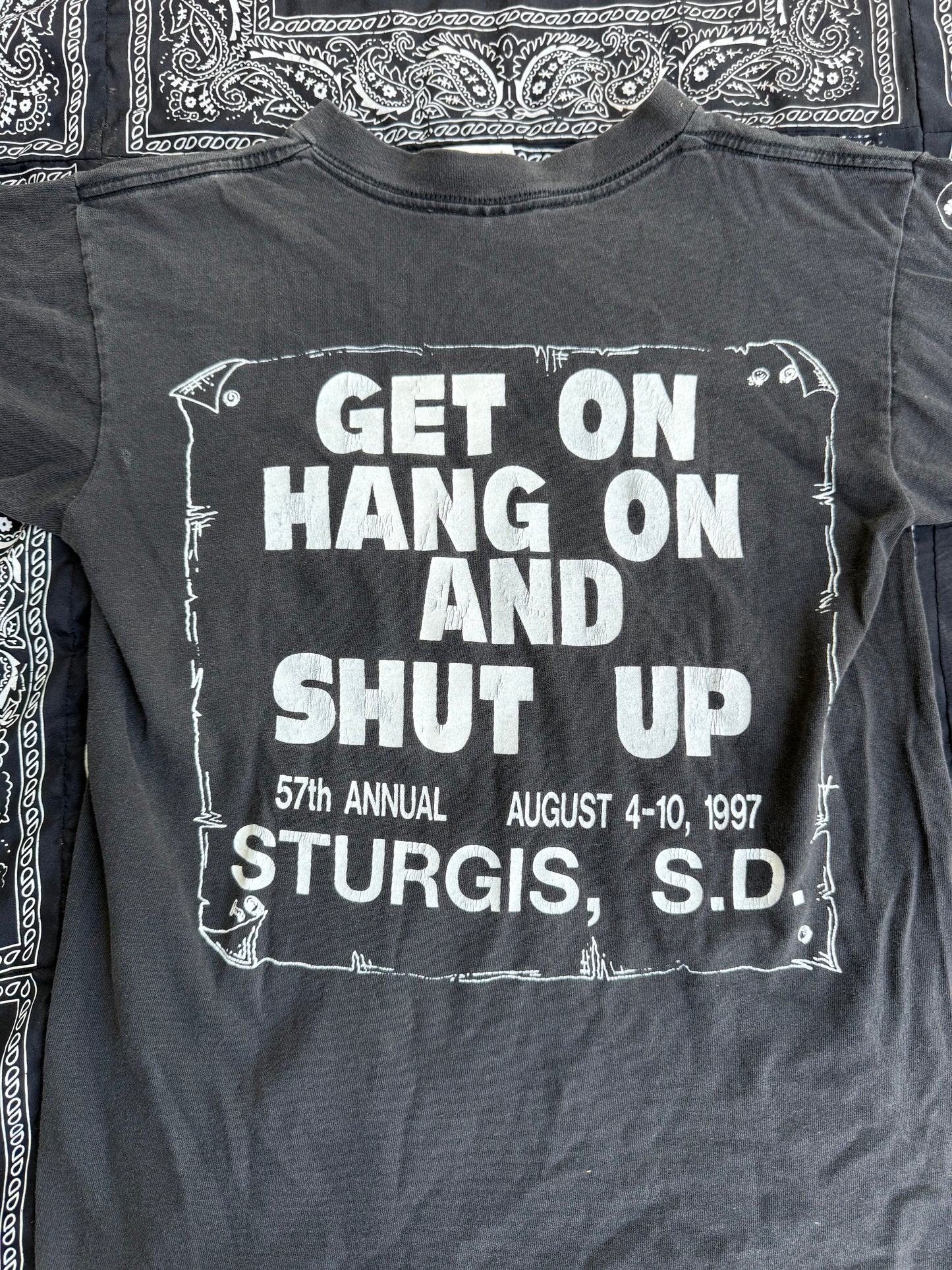 1997 Sturgis Double Sided Tee