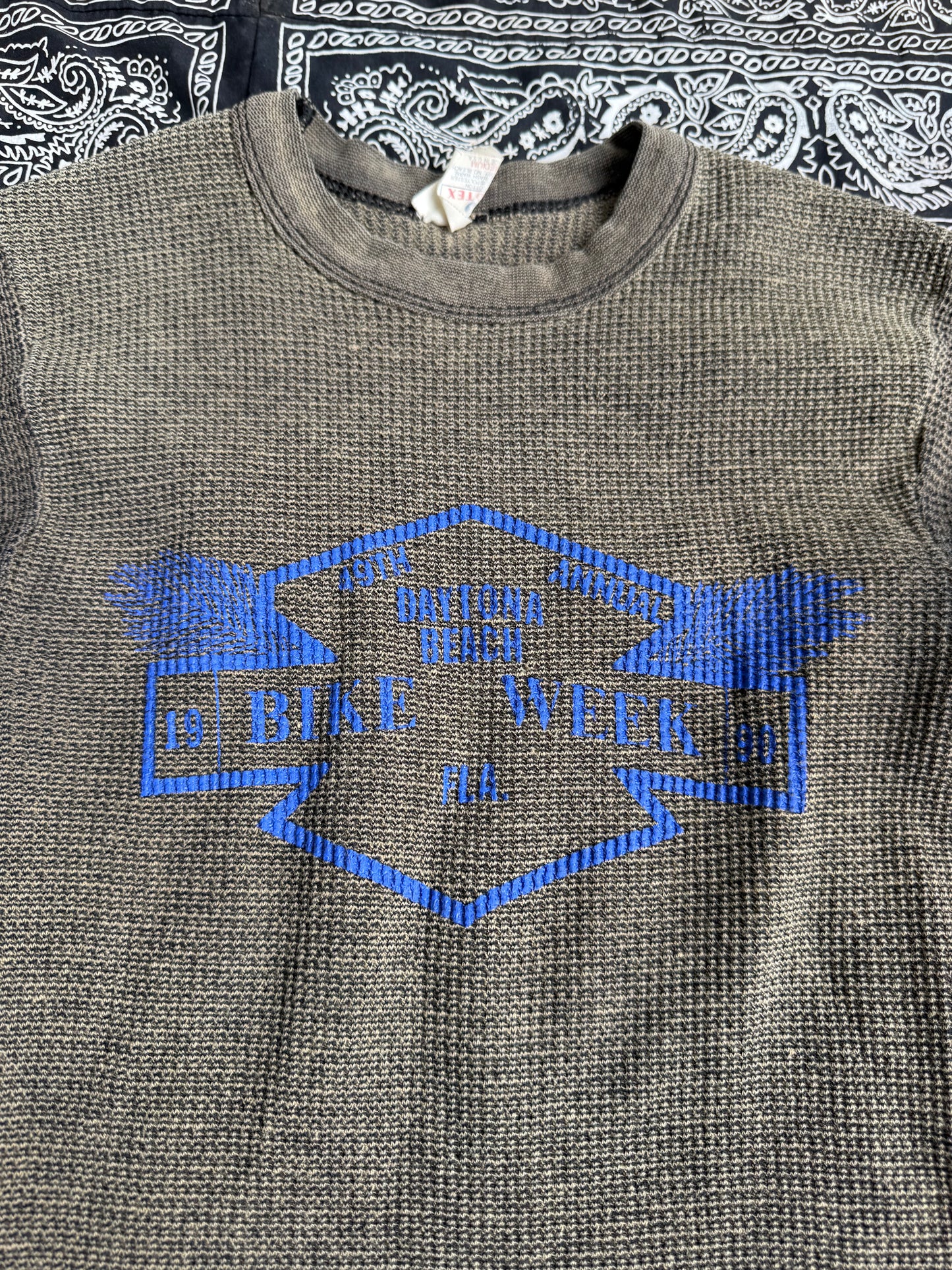 1990s Black Bike Week Thermal