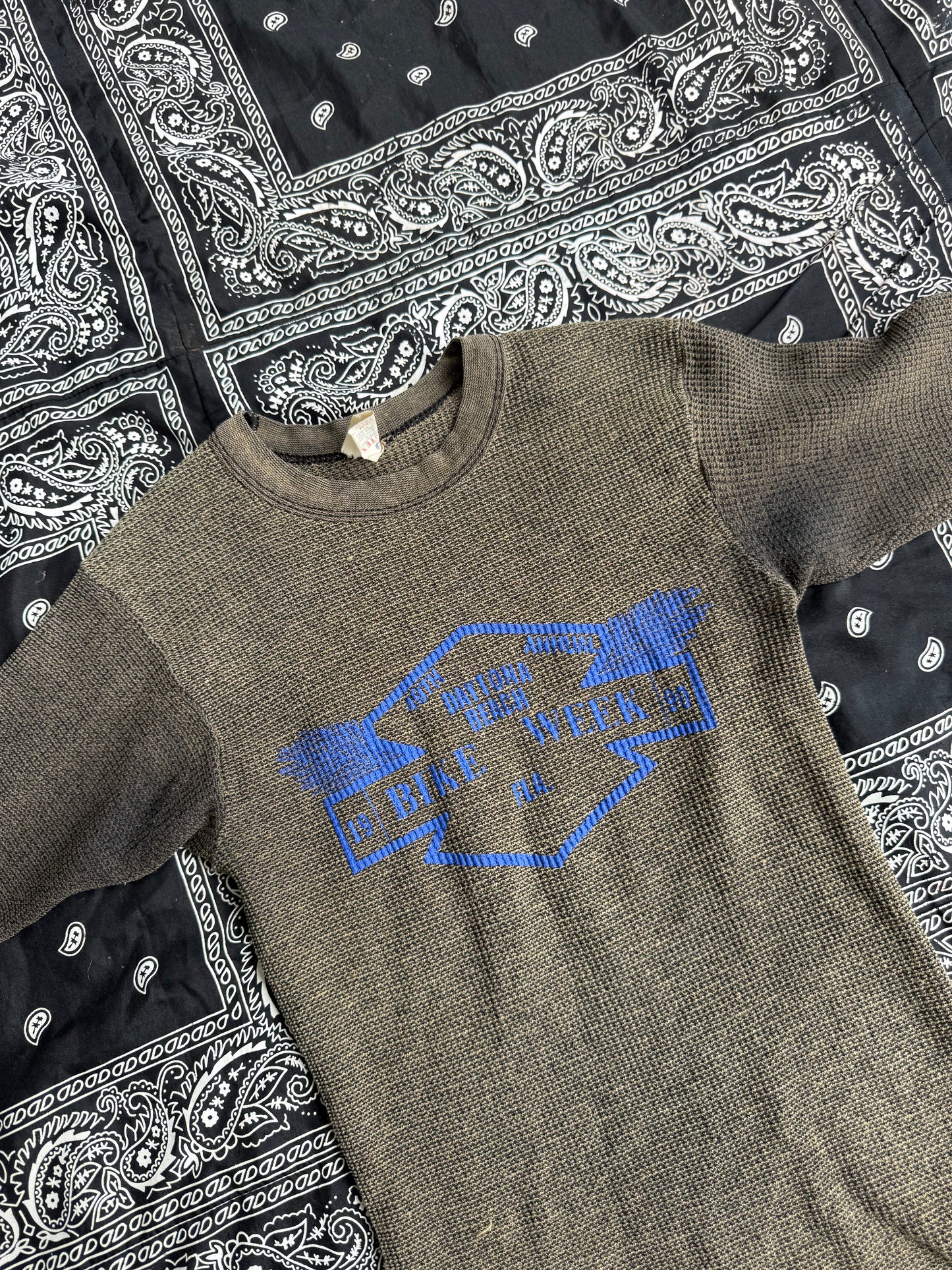 1990s Black Bike Week Thermal