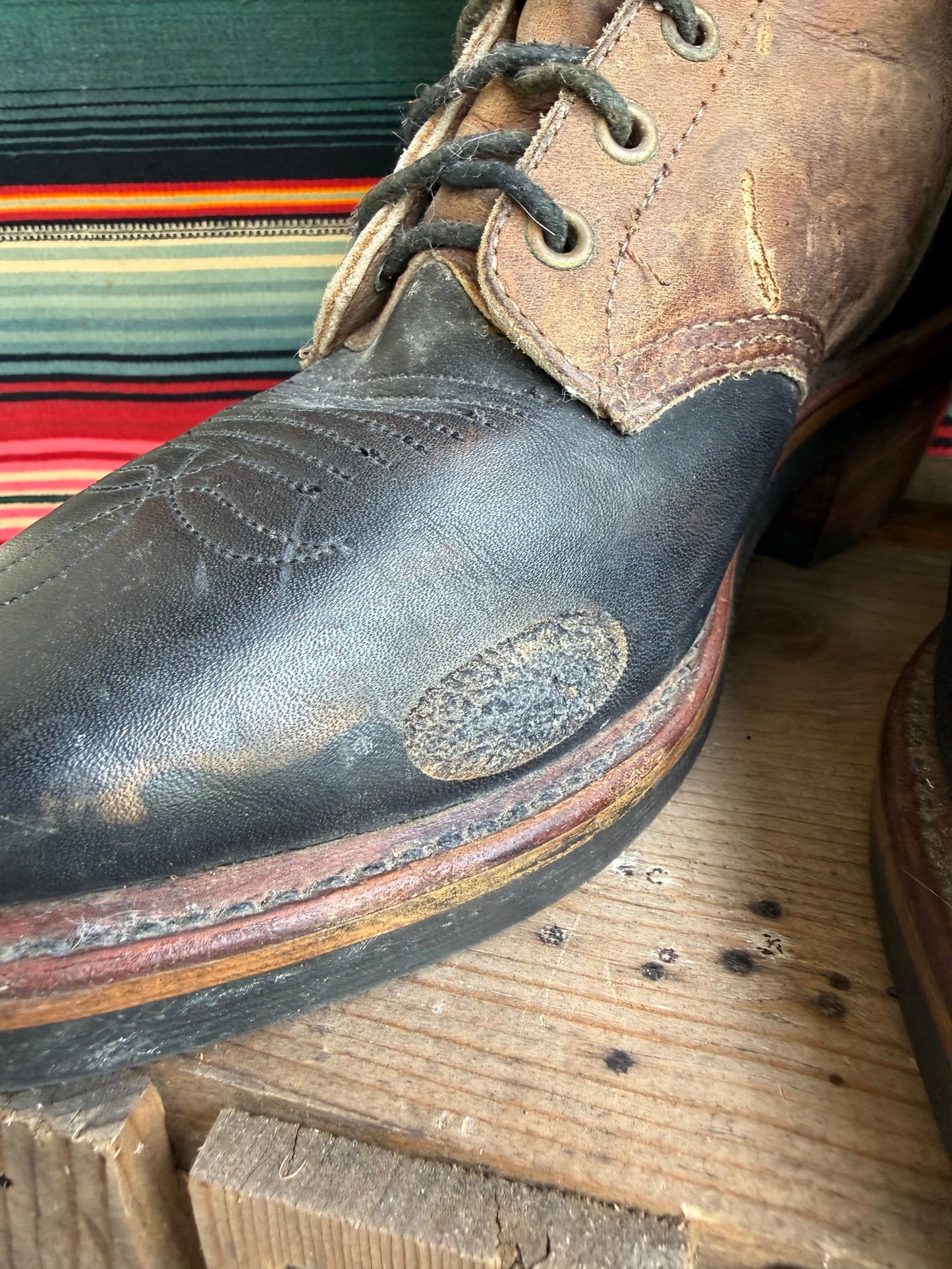 Vintage Chippewa Lace Up Boots AS IS