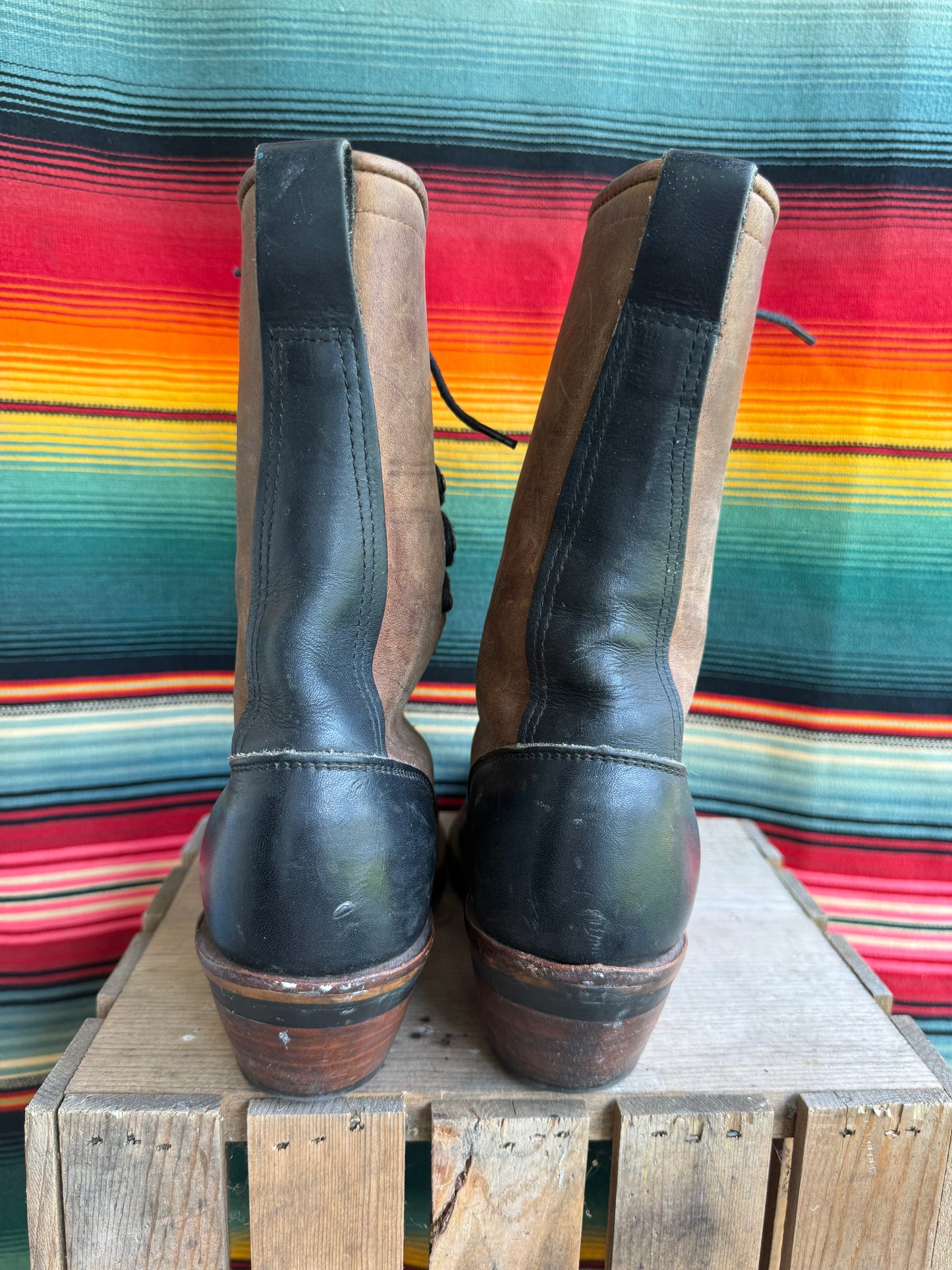 Vintage Chippewa Lace Up Boots AS IS