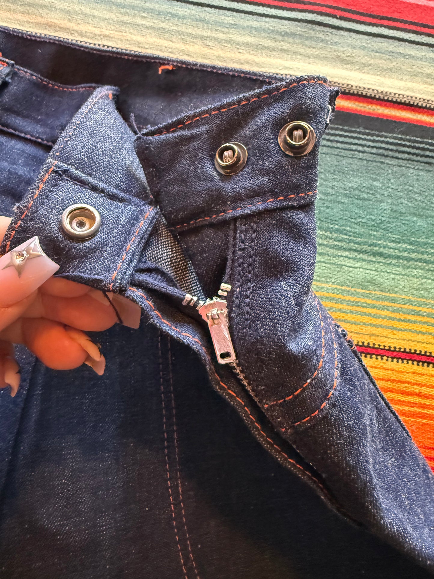 1950s Side Zip Jeans