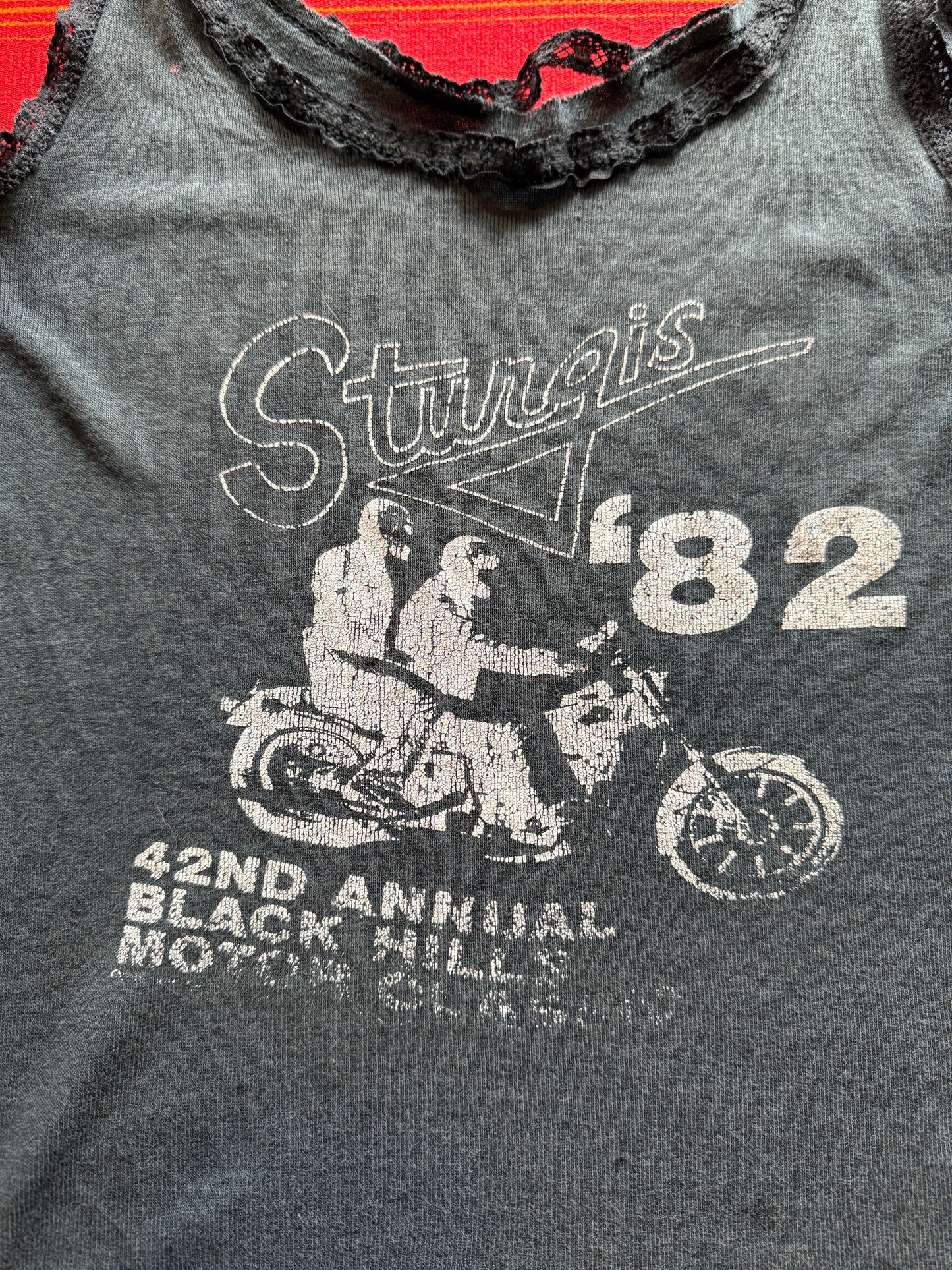 1982 Sturgis Lace Tank