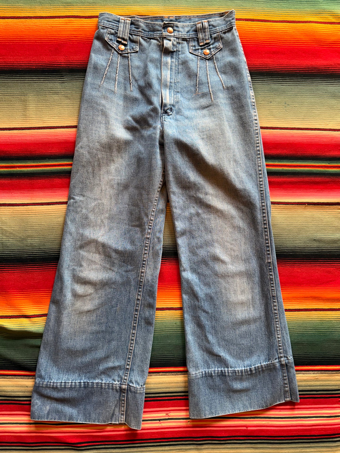 1970s Wrangler Wide Leg Jeans