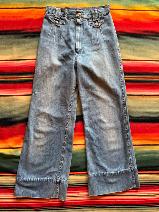 1970s Wrangler Wide Leg Jeans