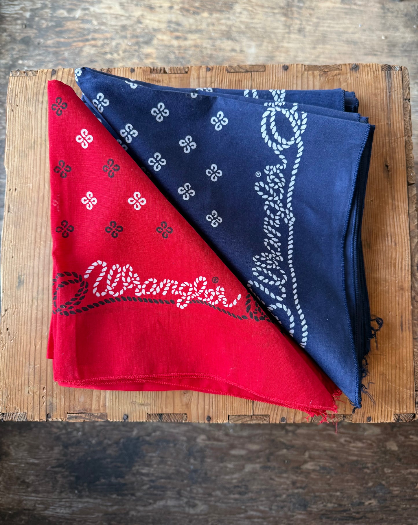 Vintage Deadstock Wrangler Bandana