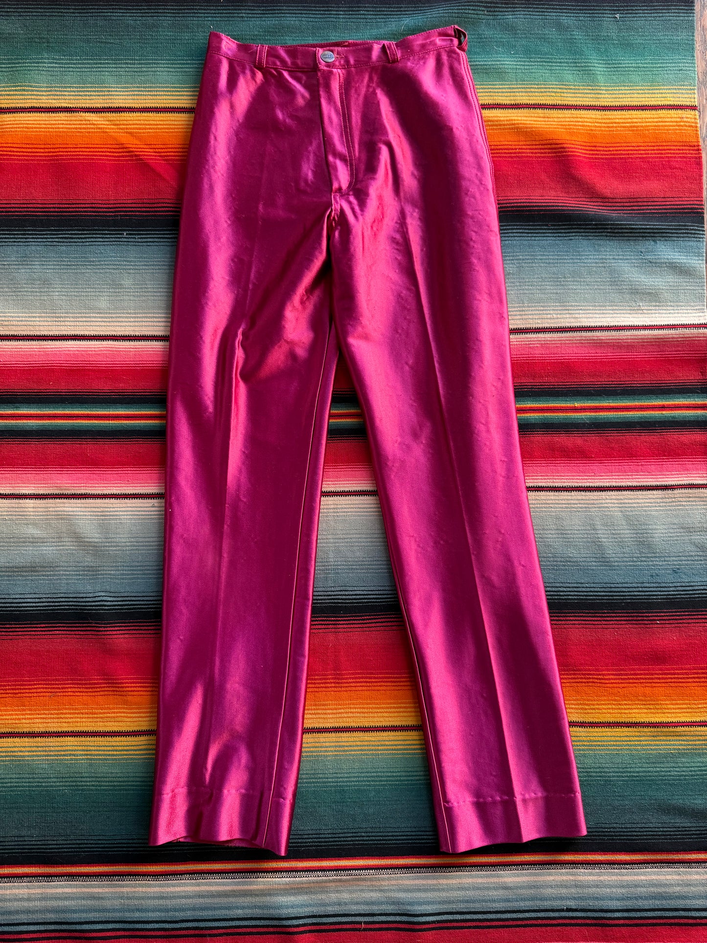 1970s Pink Disco Pants