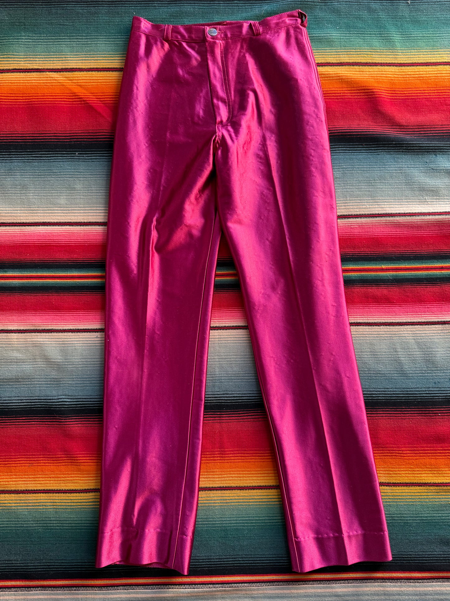 1970s Pink Disco Pants