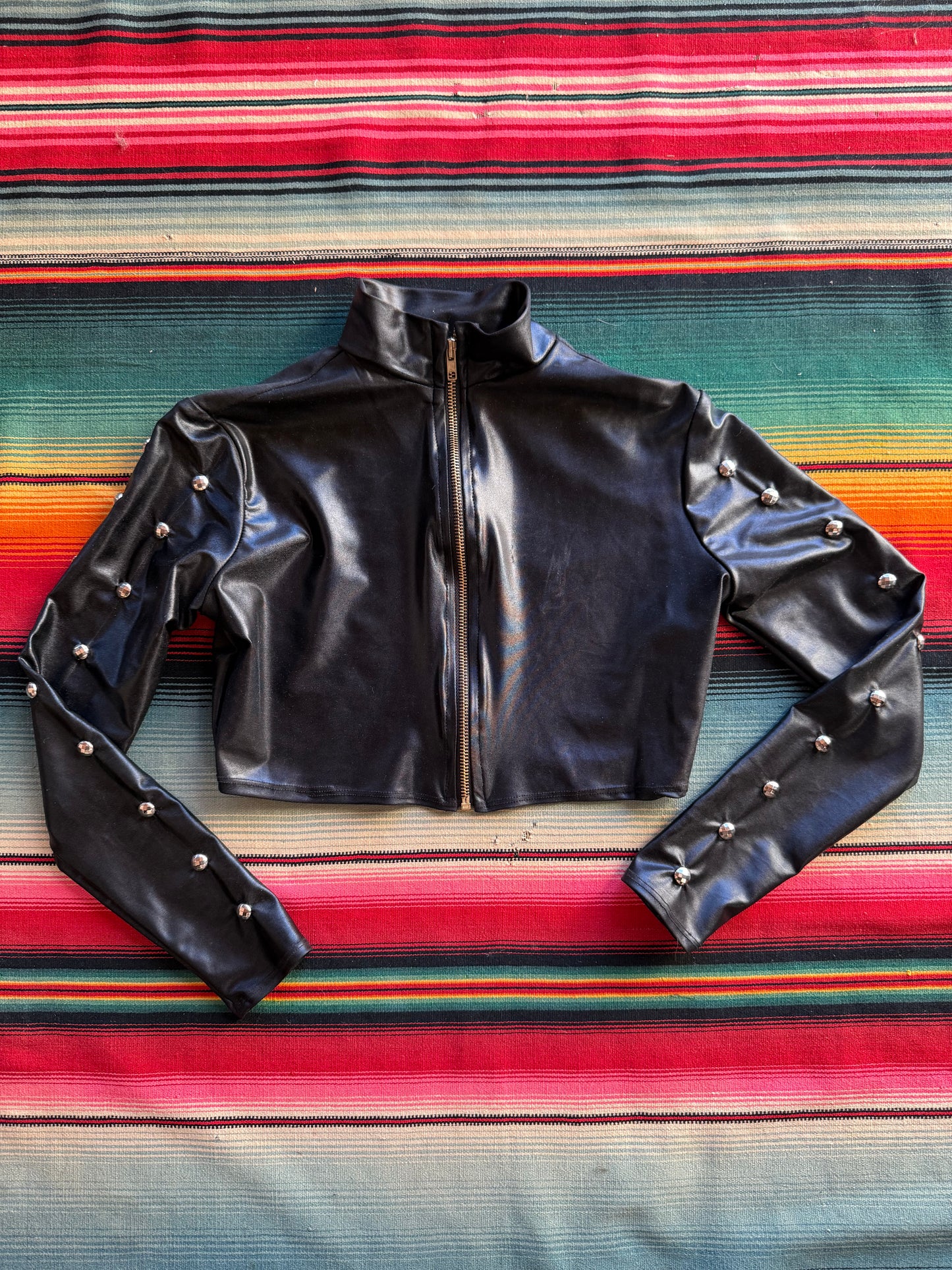 Je Taime Studded Crop Jacket