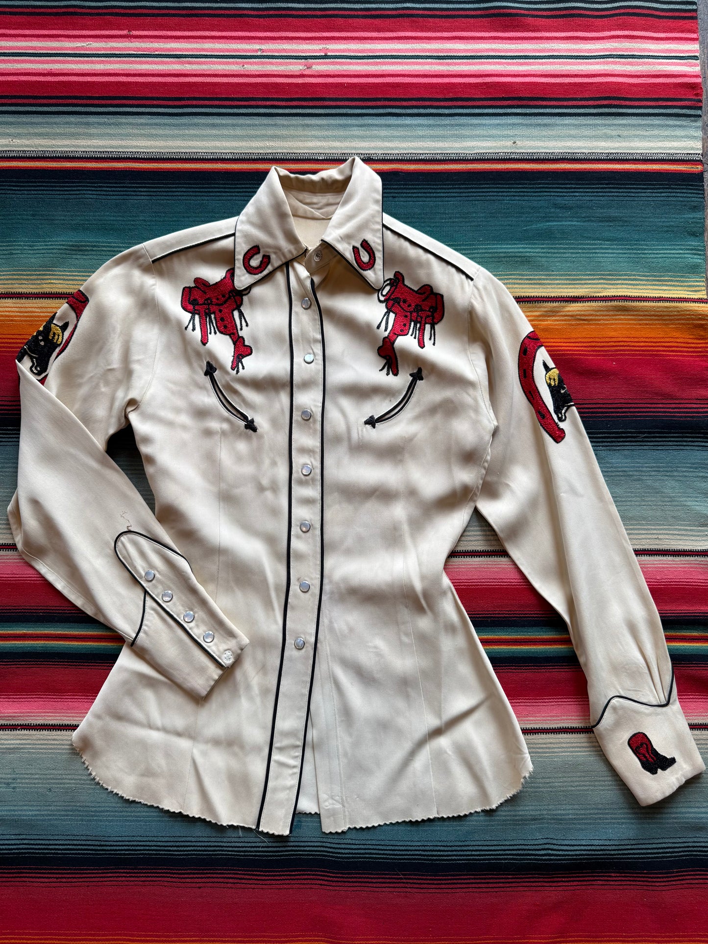 1940s/50s Embroidered Western Set