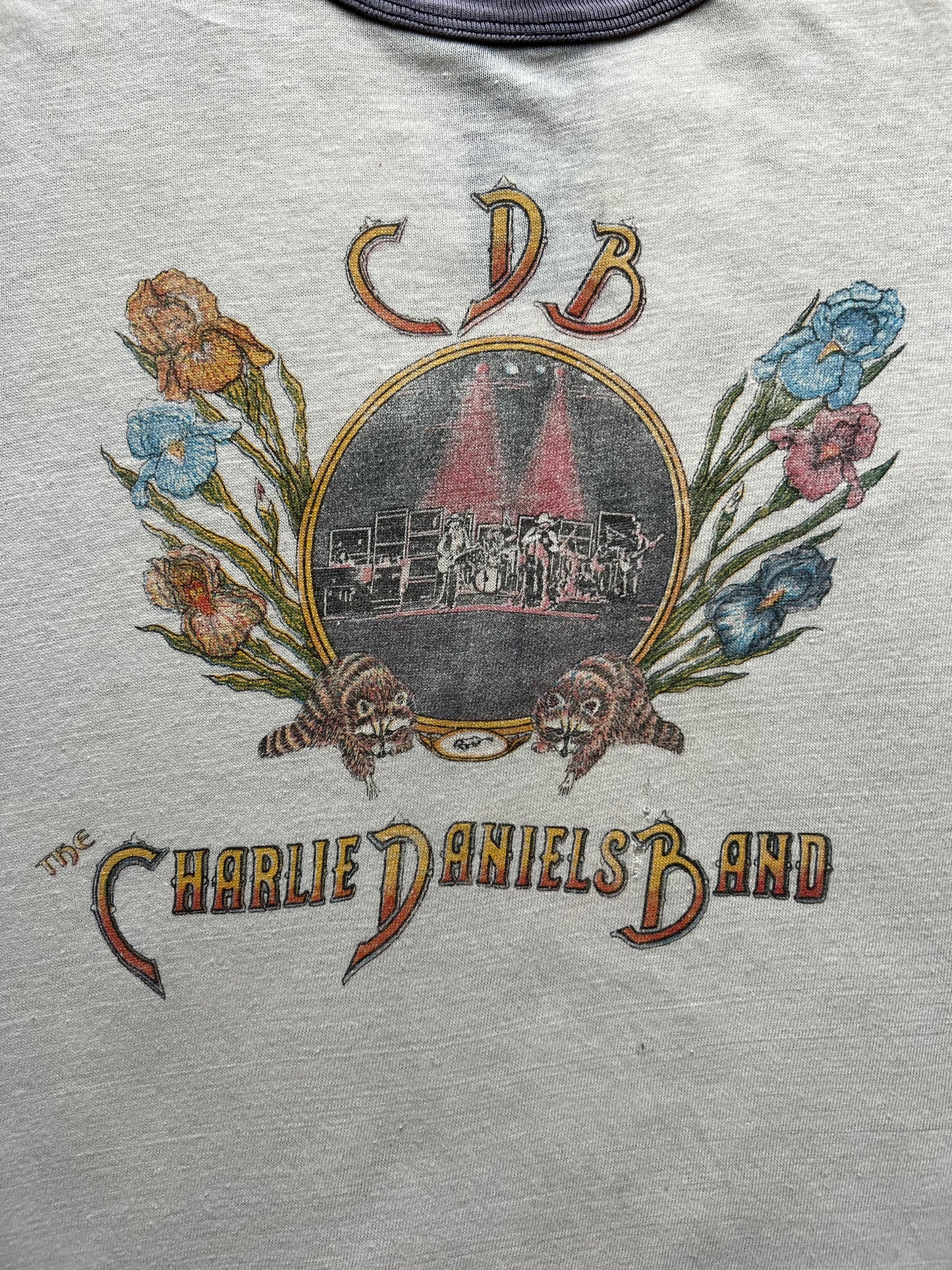 1970s Charlie Daniels Ringer Tee