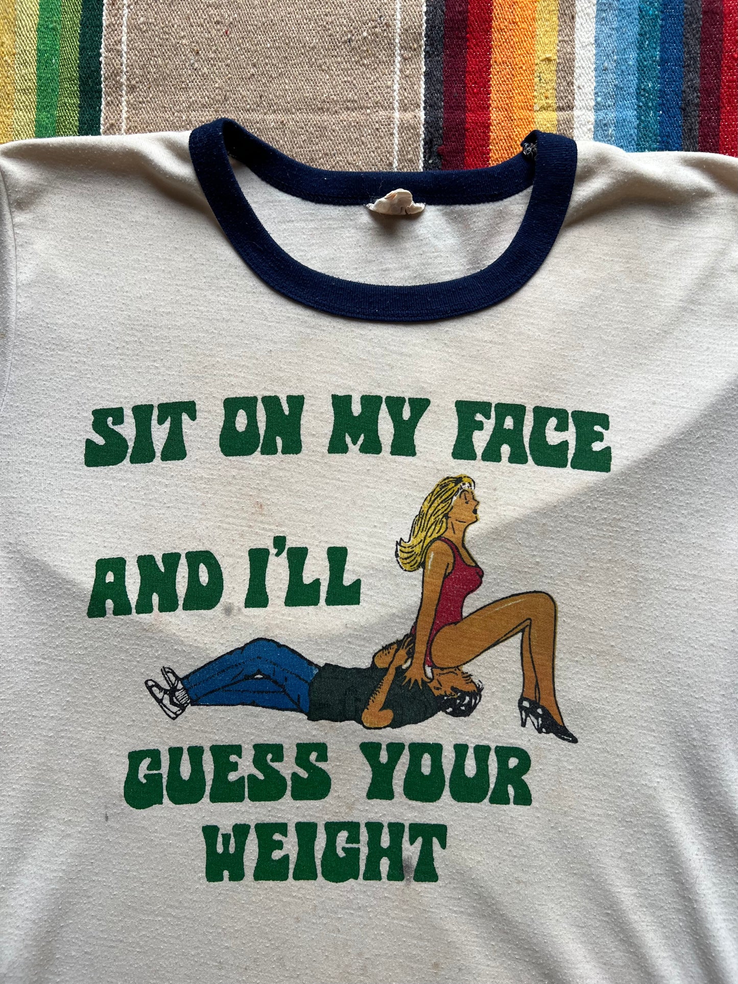 1980s 'Sit On My Face' Tee