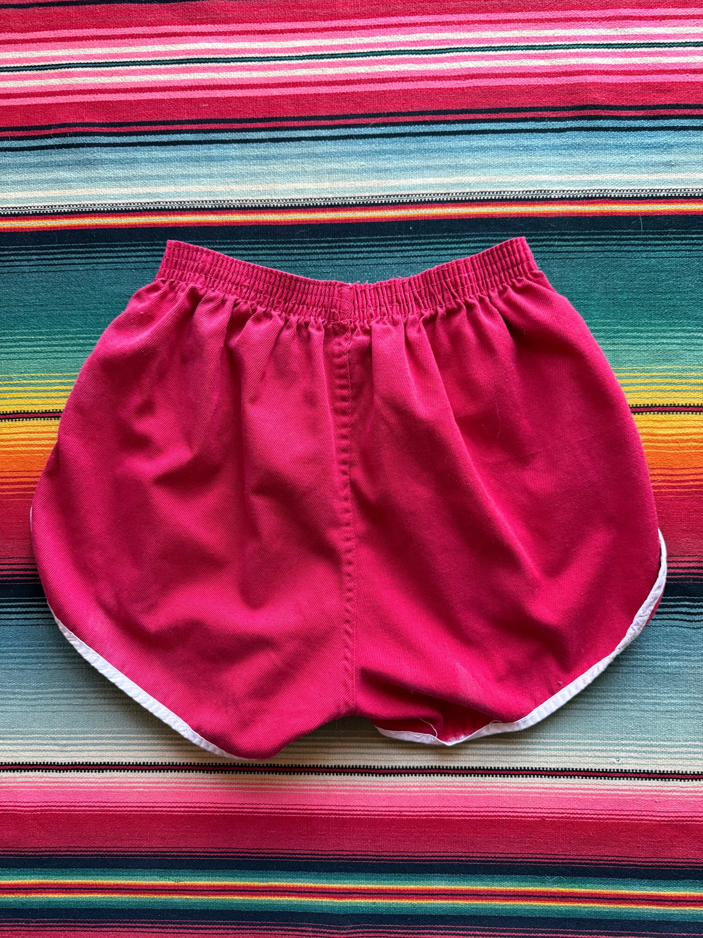 Vintage Red Athletic Shorts