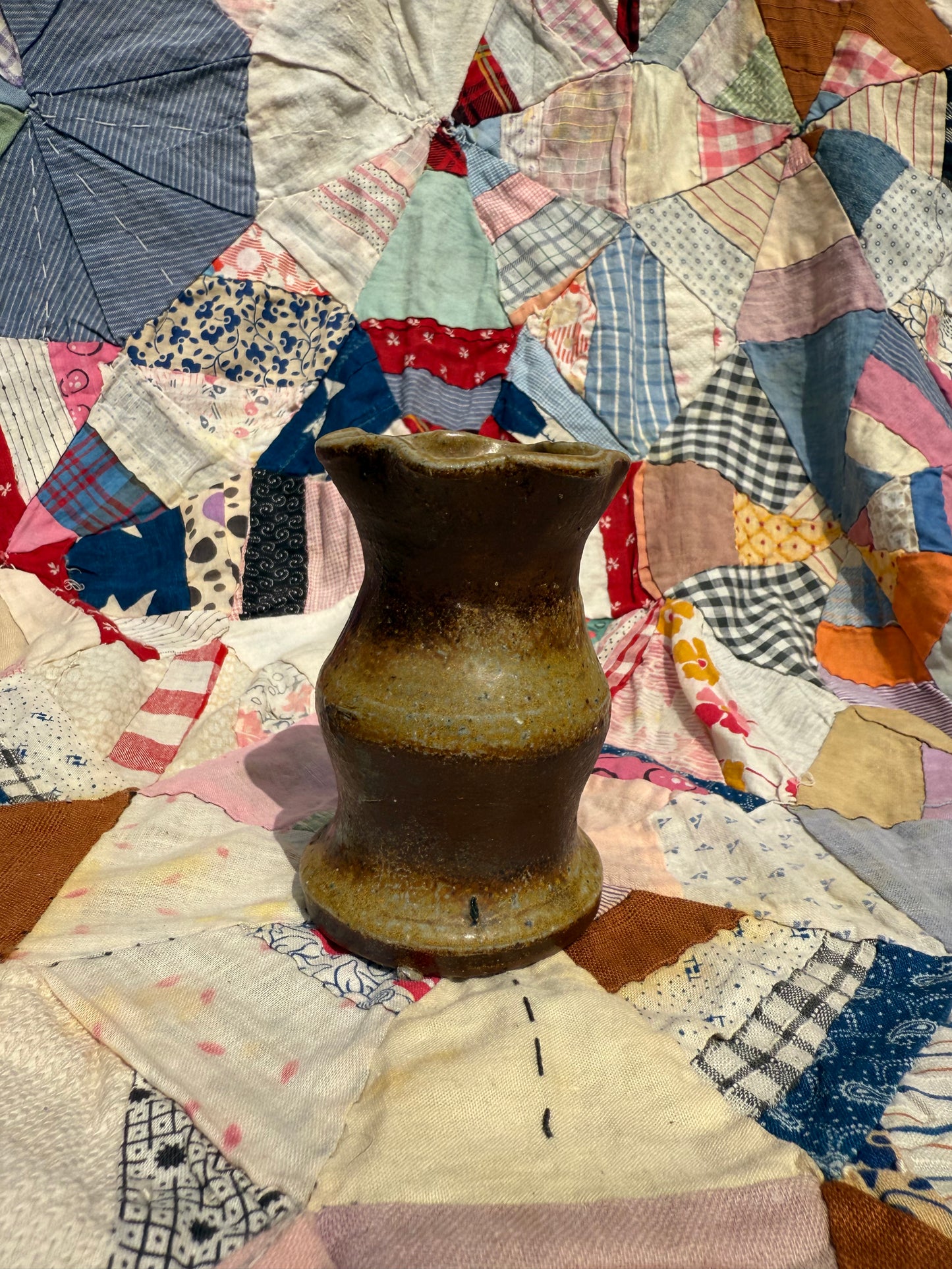 Antique Painted Bud Vase (PS)