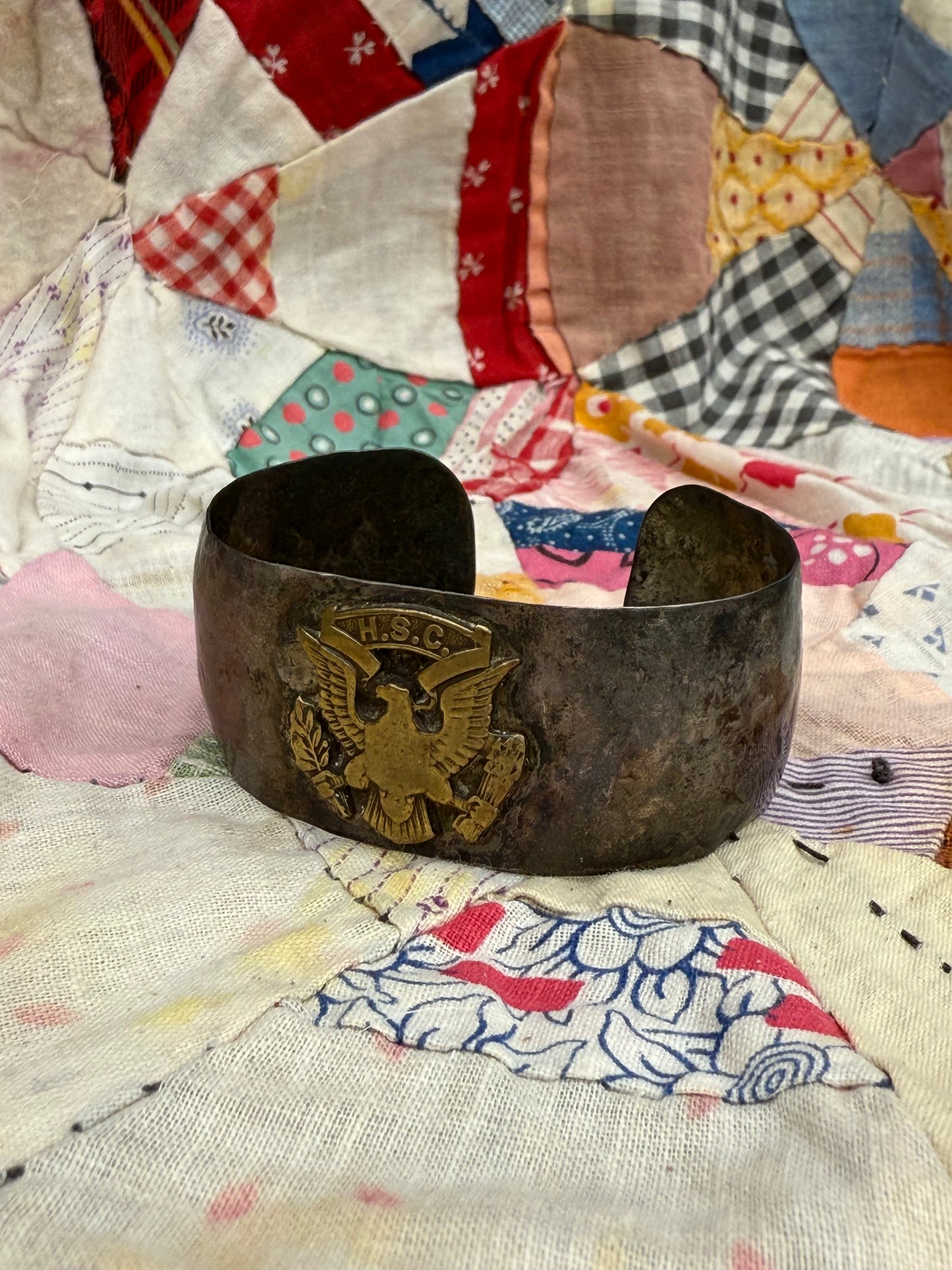 HSC Eagle Trench Art Cuff (MA)