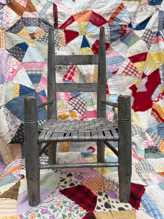 Antique Handmade Doll Chair (PS)