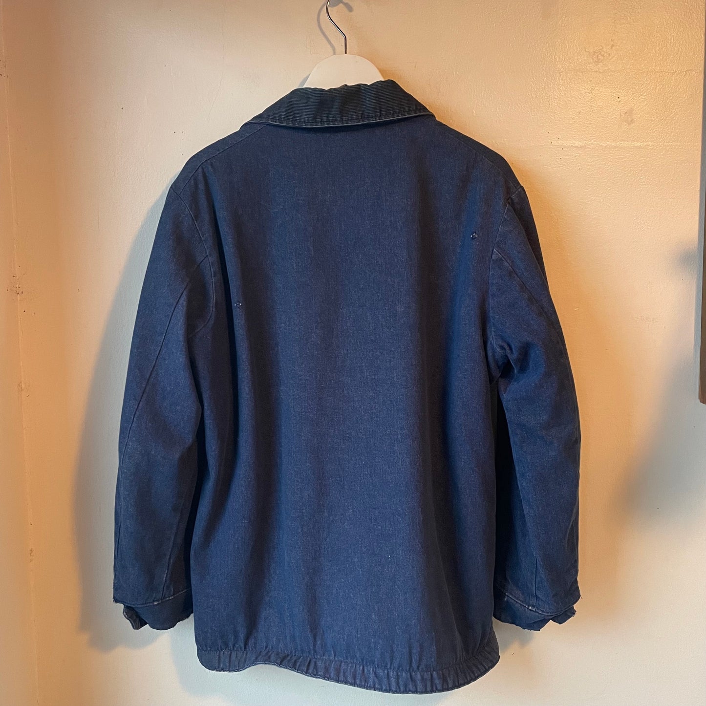 VTG Wool Lined Denim Chore Coat