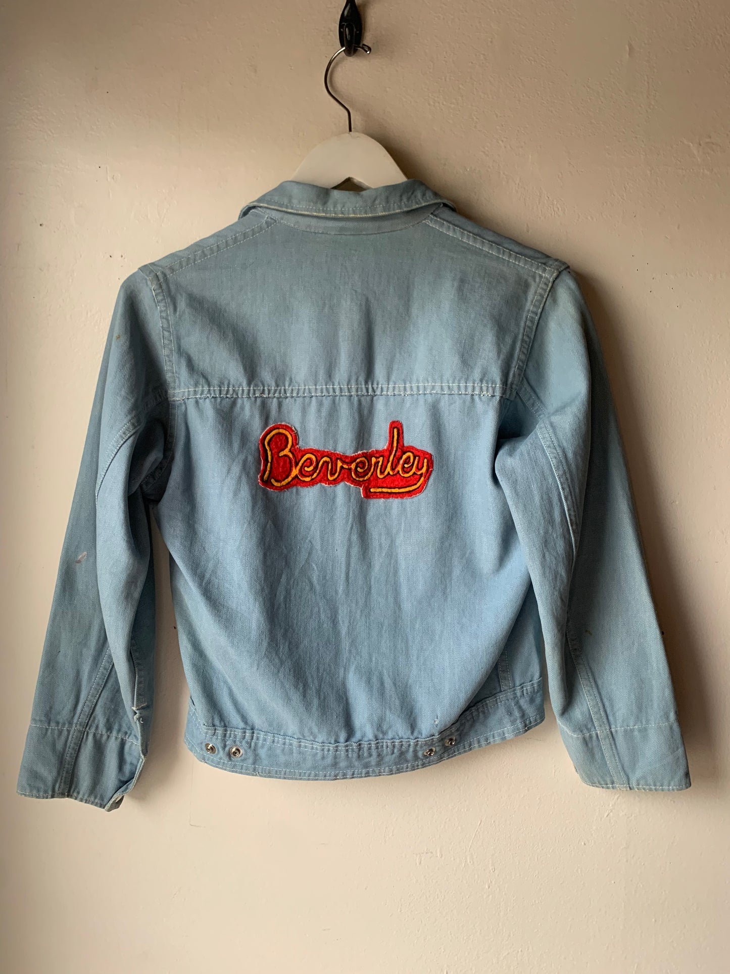 70s Light Blue Denim "Beverly" Jacket