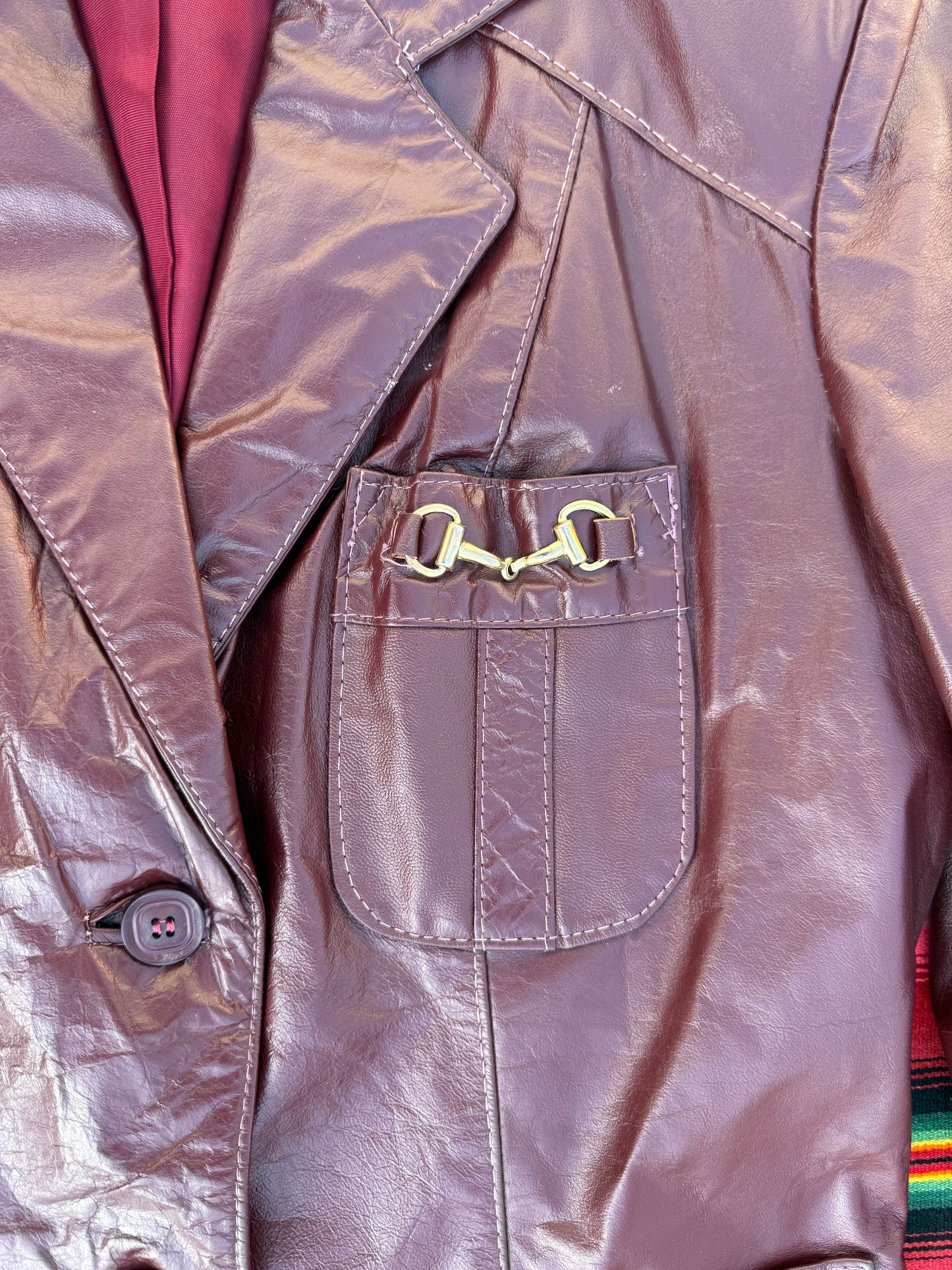1970s Leather Blazer (LR)