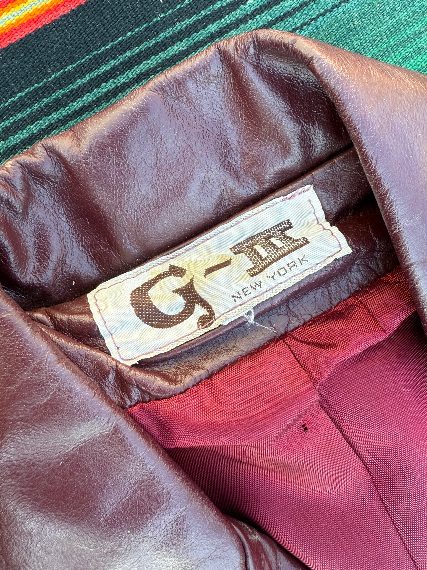 1970s Leather Blazer (LR)