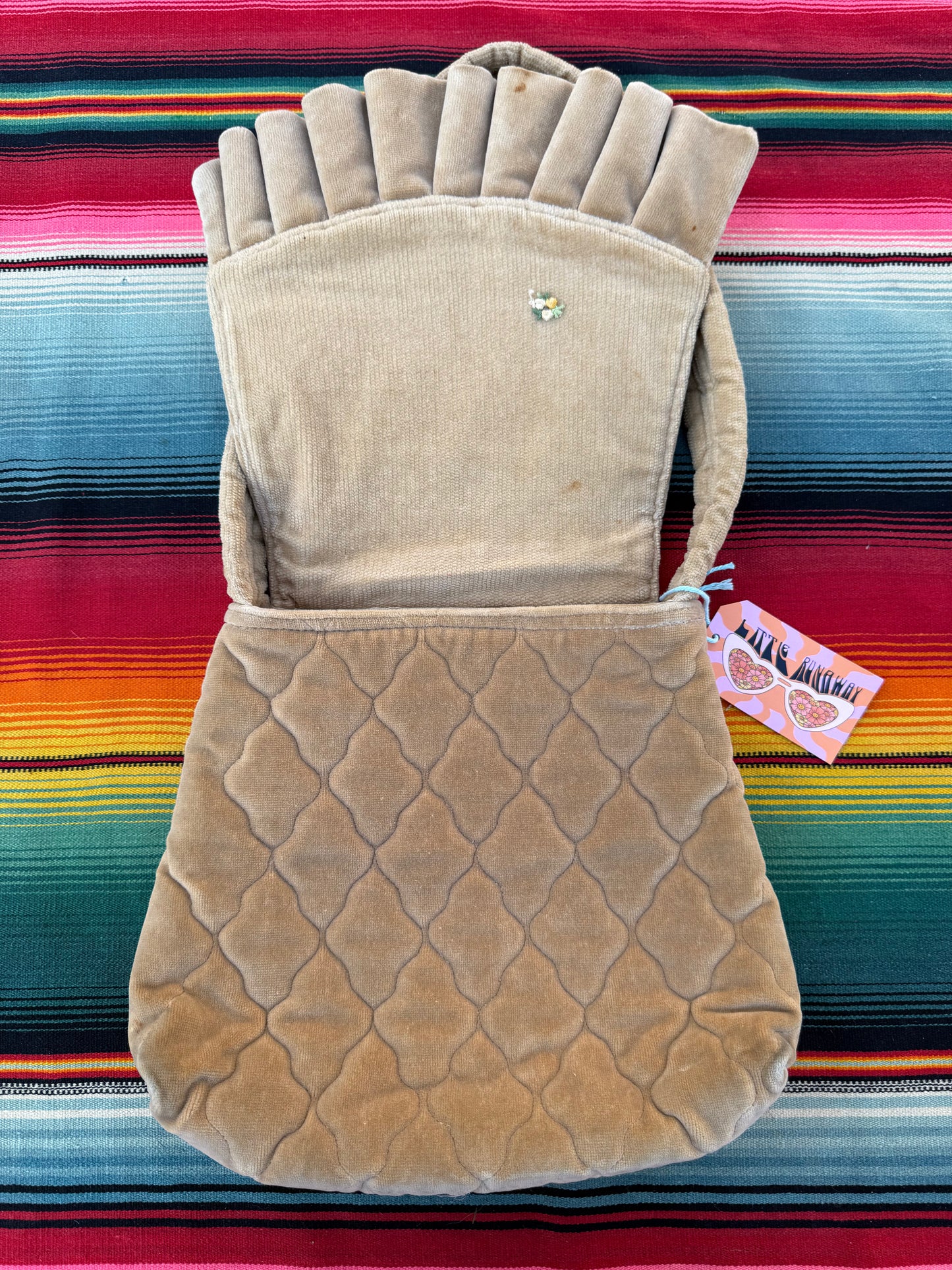1970s Carpet Purse (LR)