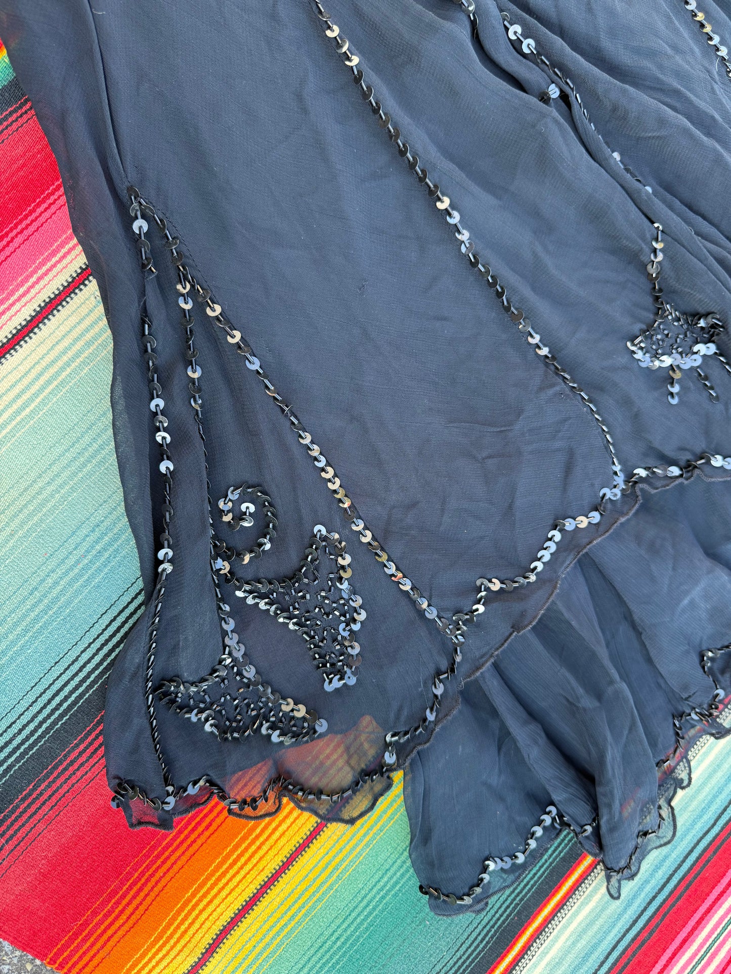 Y2K Sequin Fairy Hem Dress (LR)