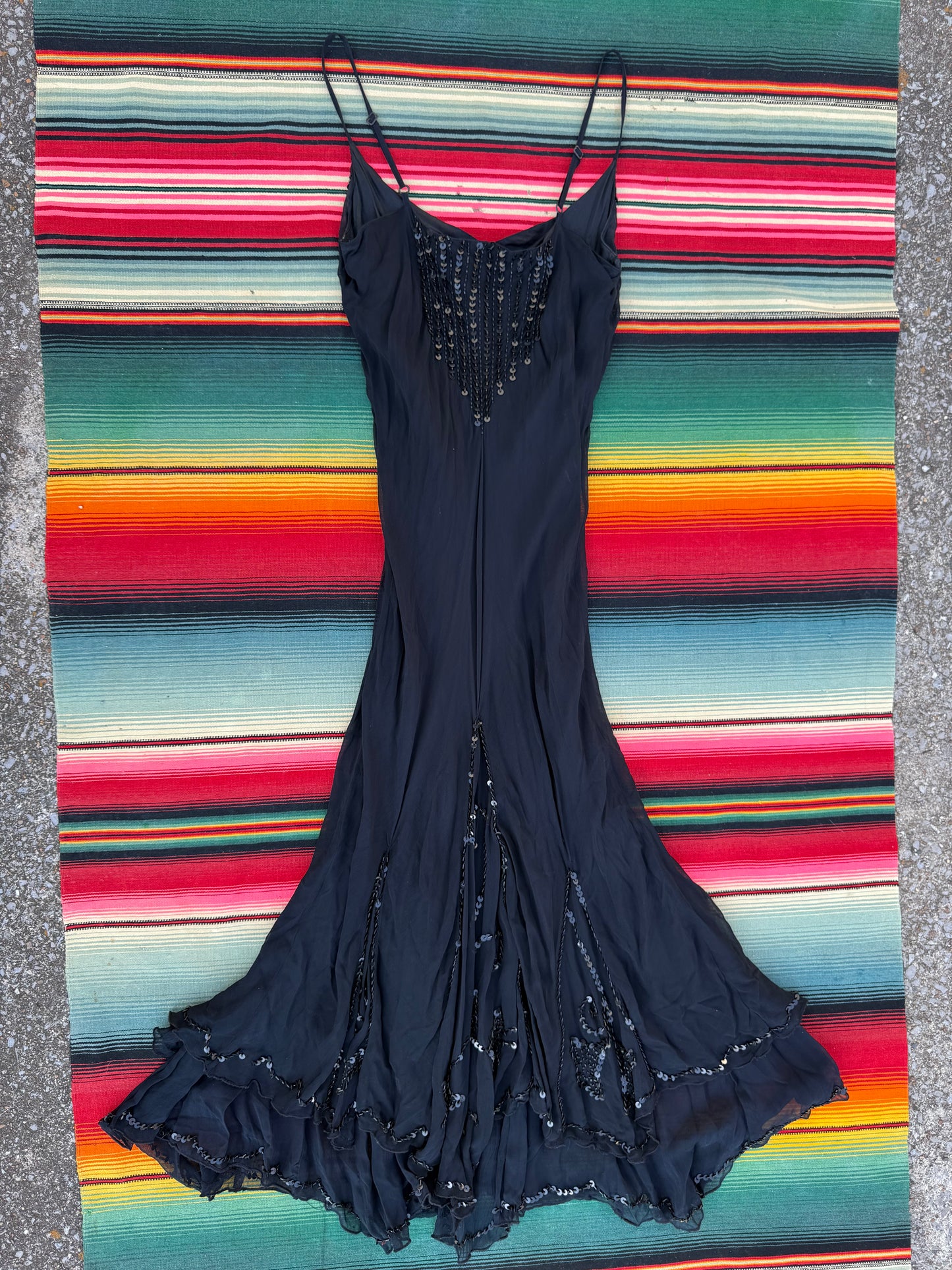 Y2K Sequin Fairy Hem Dress (LR)