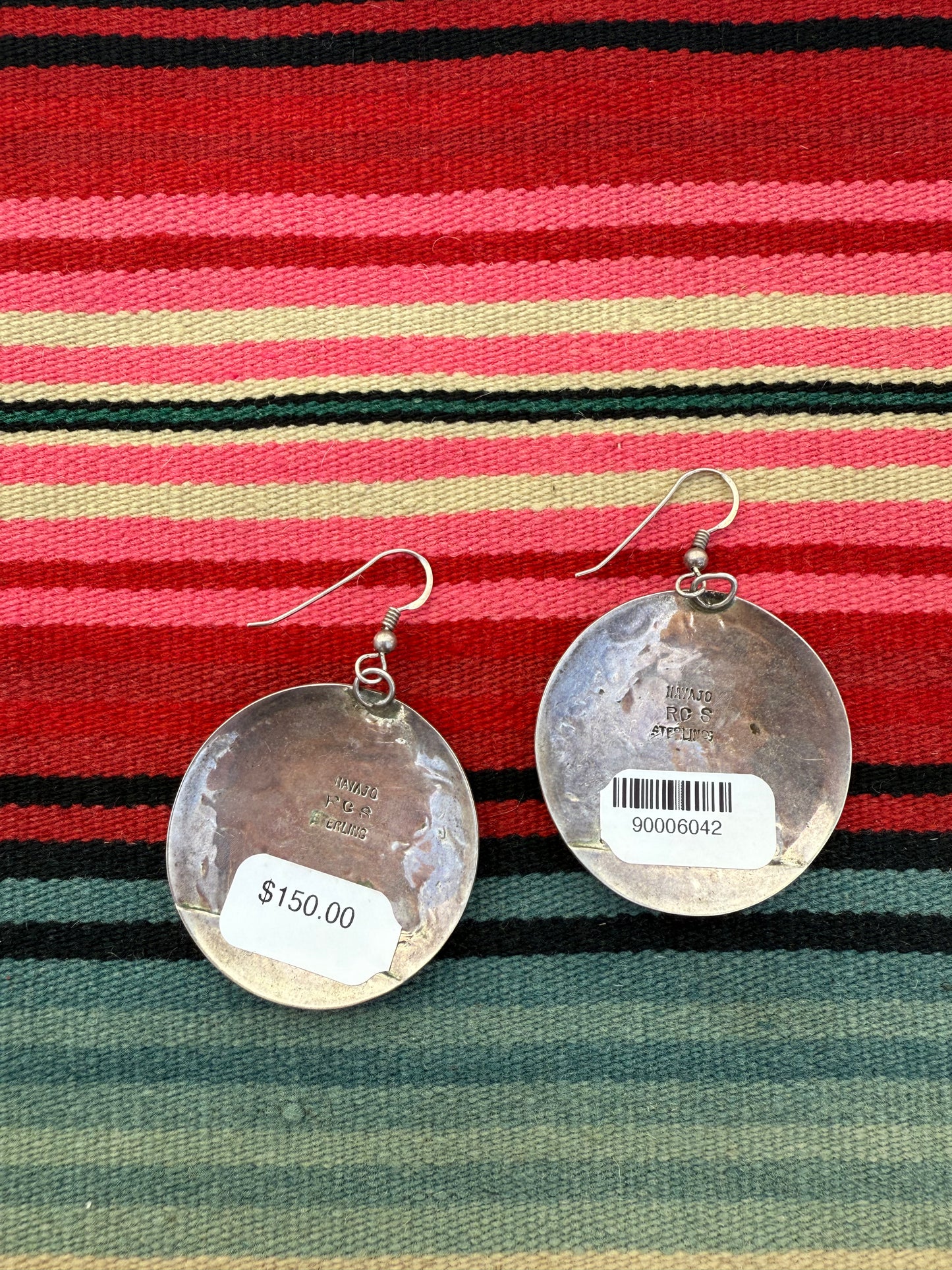 Navajo Sterling Horse Earrings (MA)