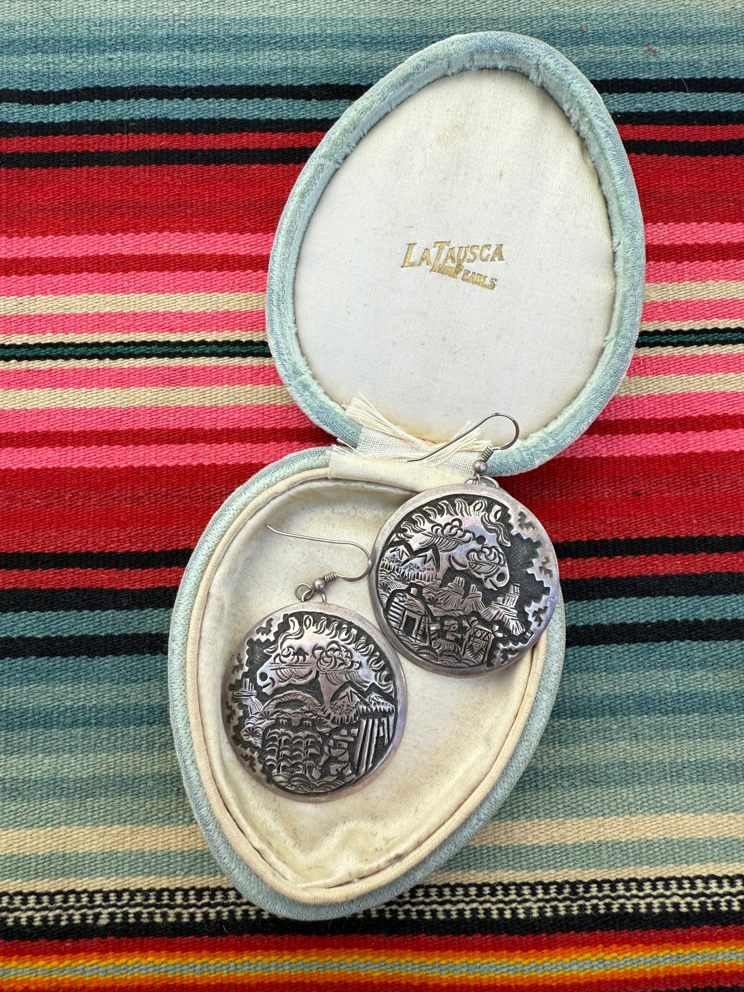 Navajo Sterling Horse Earrings (MA)
