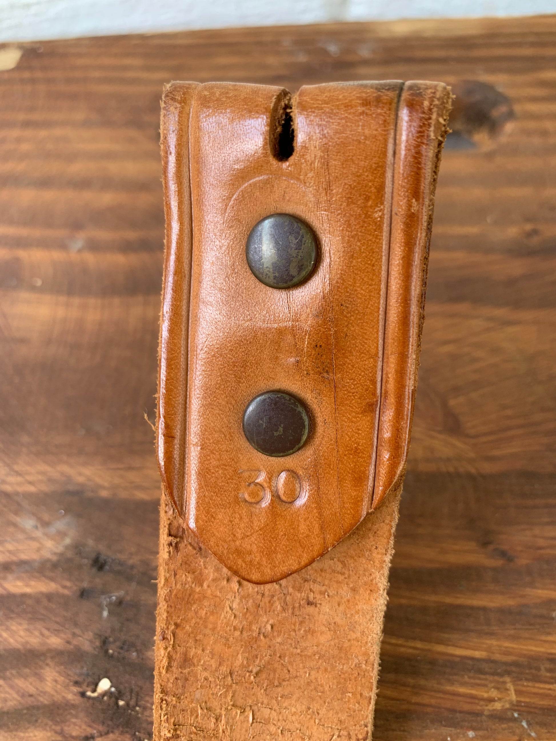 Vintage Tooled Philmont Cimarron Belt High Class Hillbilly