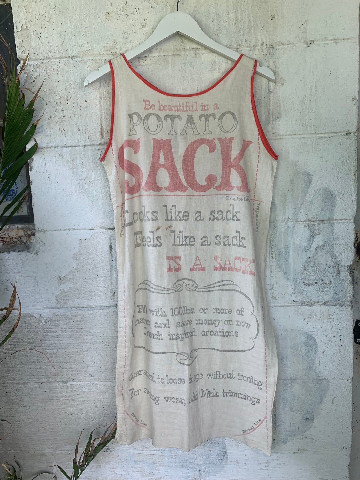 60's Potato Sack Dress