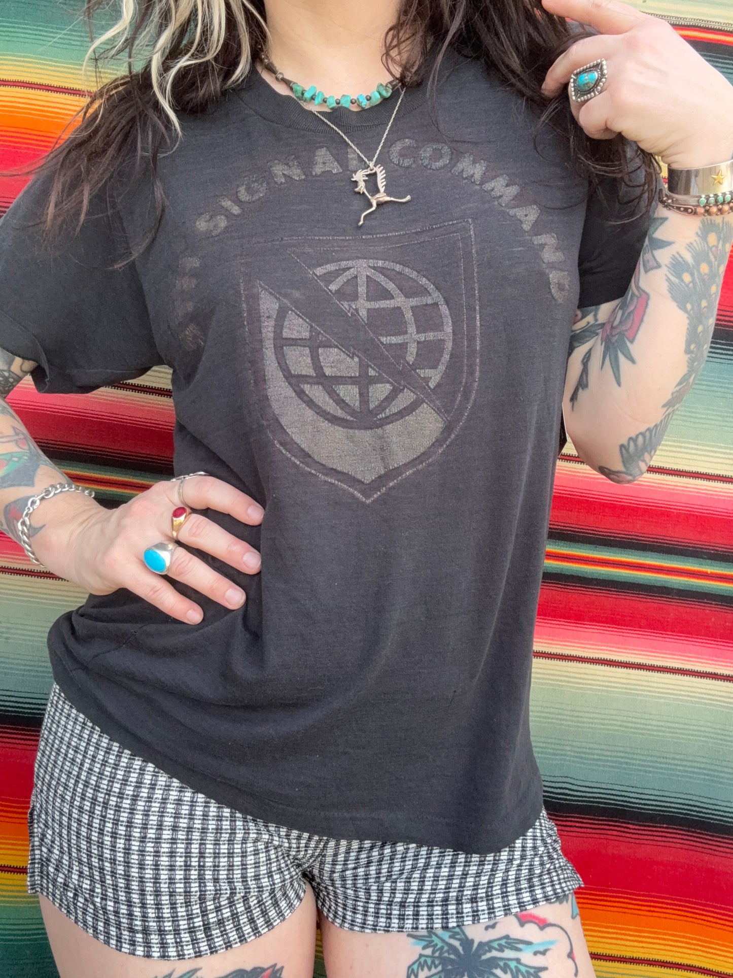 5th Signal Command Vintage Tee