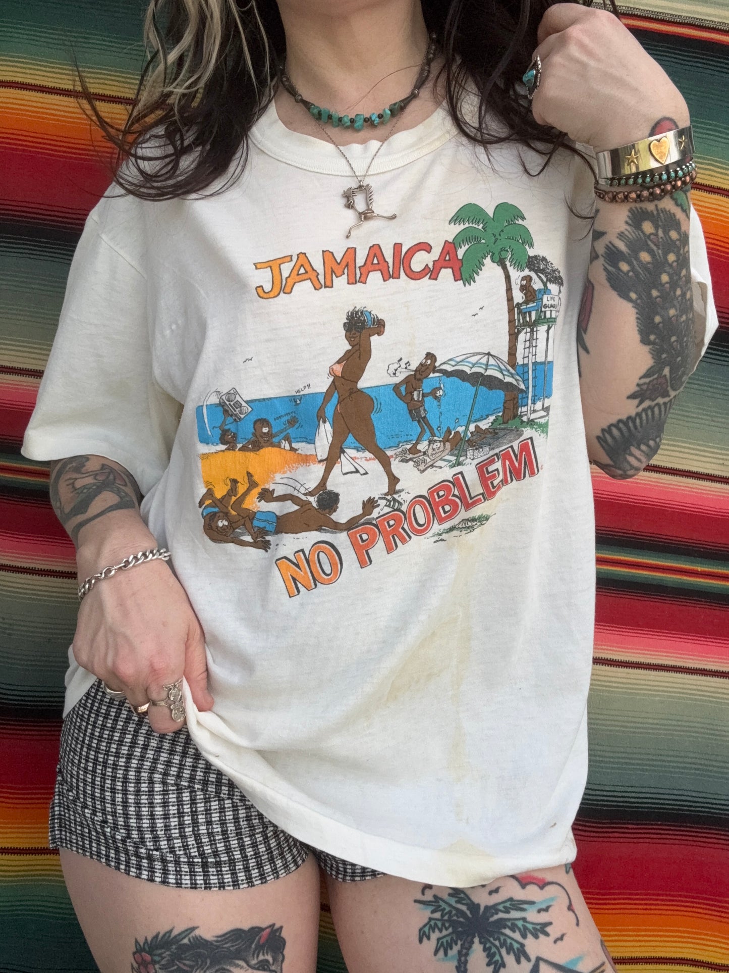 1980s Jamaica No Problem Tee