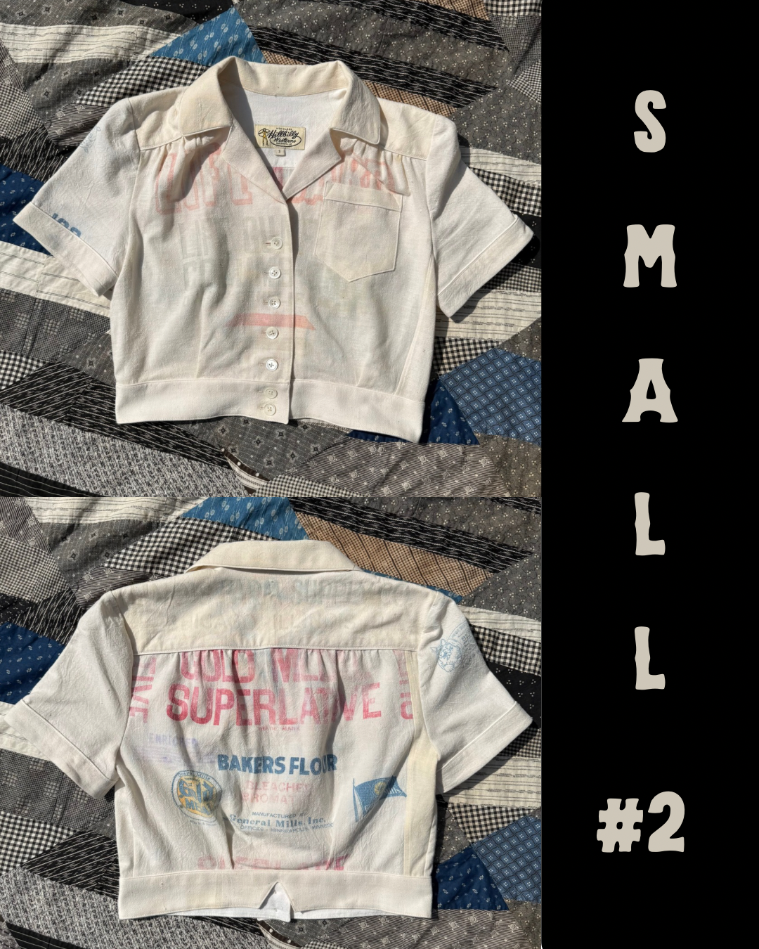 Handmade Feedsack Tops