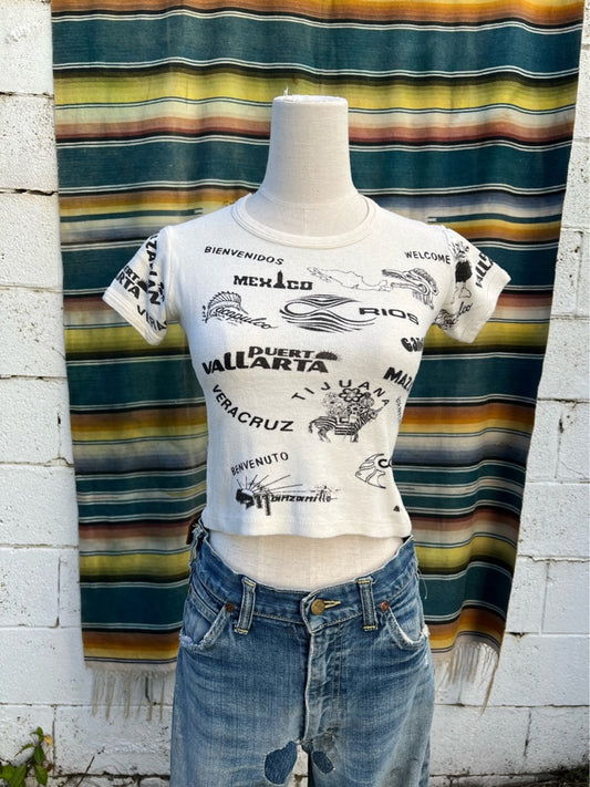 Vintage Mexico Baby Tee