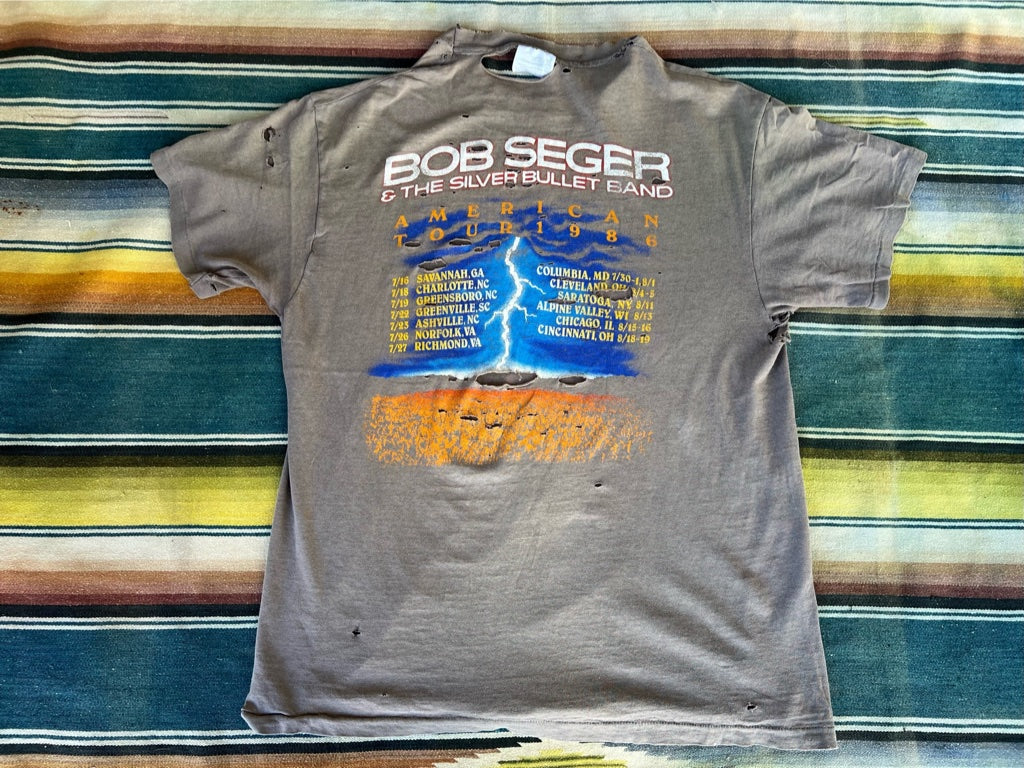 1986 Bob Seger American Storm Tour Tee