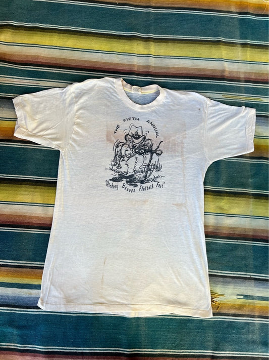 1970s Hickory Beaver Flattail Fest T-shirt