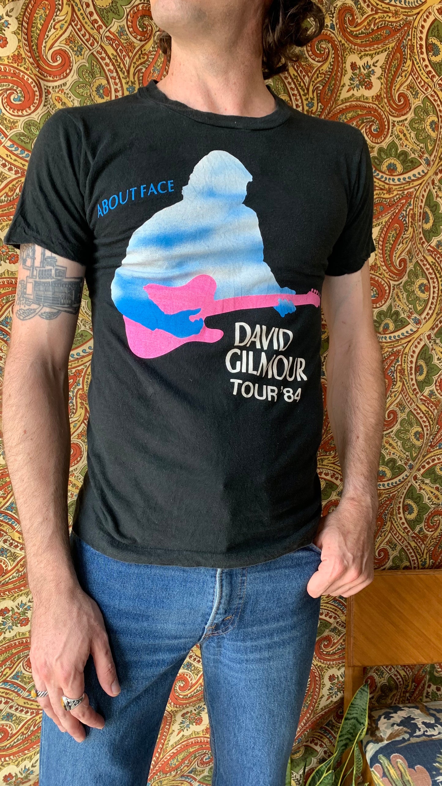 1984 David Gilmour Tour Tee (S/M)