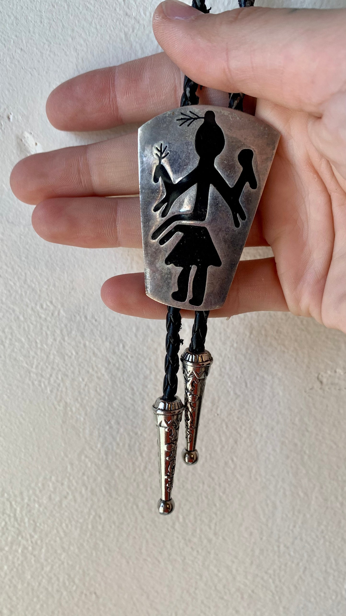 Vtg. Mexican Sterling Bolo