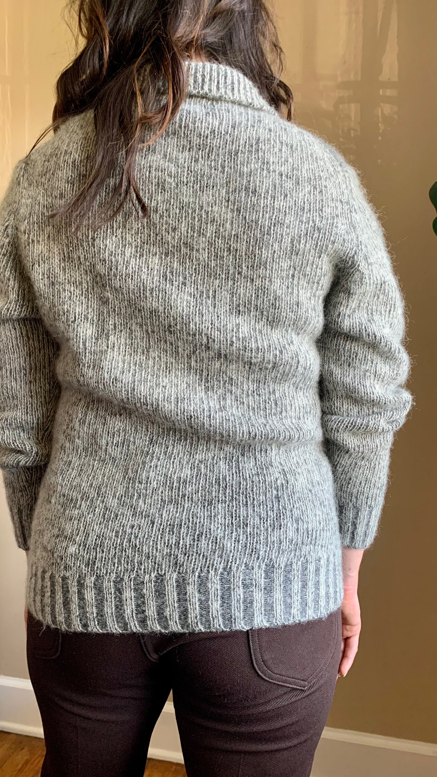 1960s Grey Mohair Pullover (M/L)