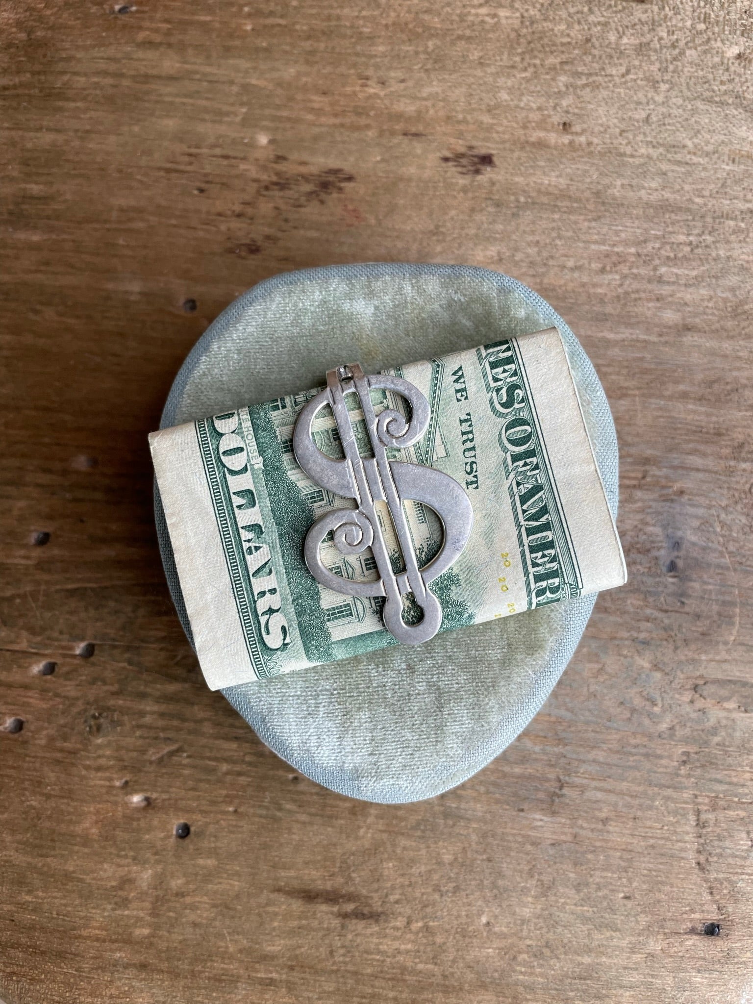 Sterling Silver Money Sign Money Clip – High Class Hillbilly