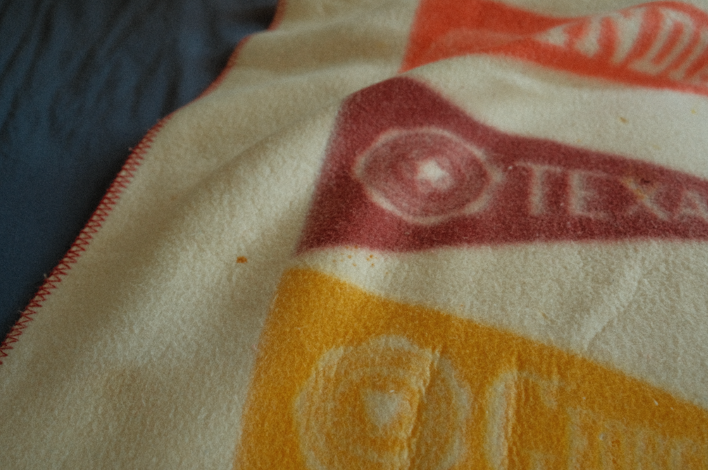 Vtg Wool Collegiate Pennant Flags Chatham Blanket