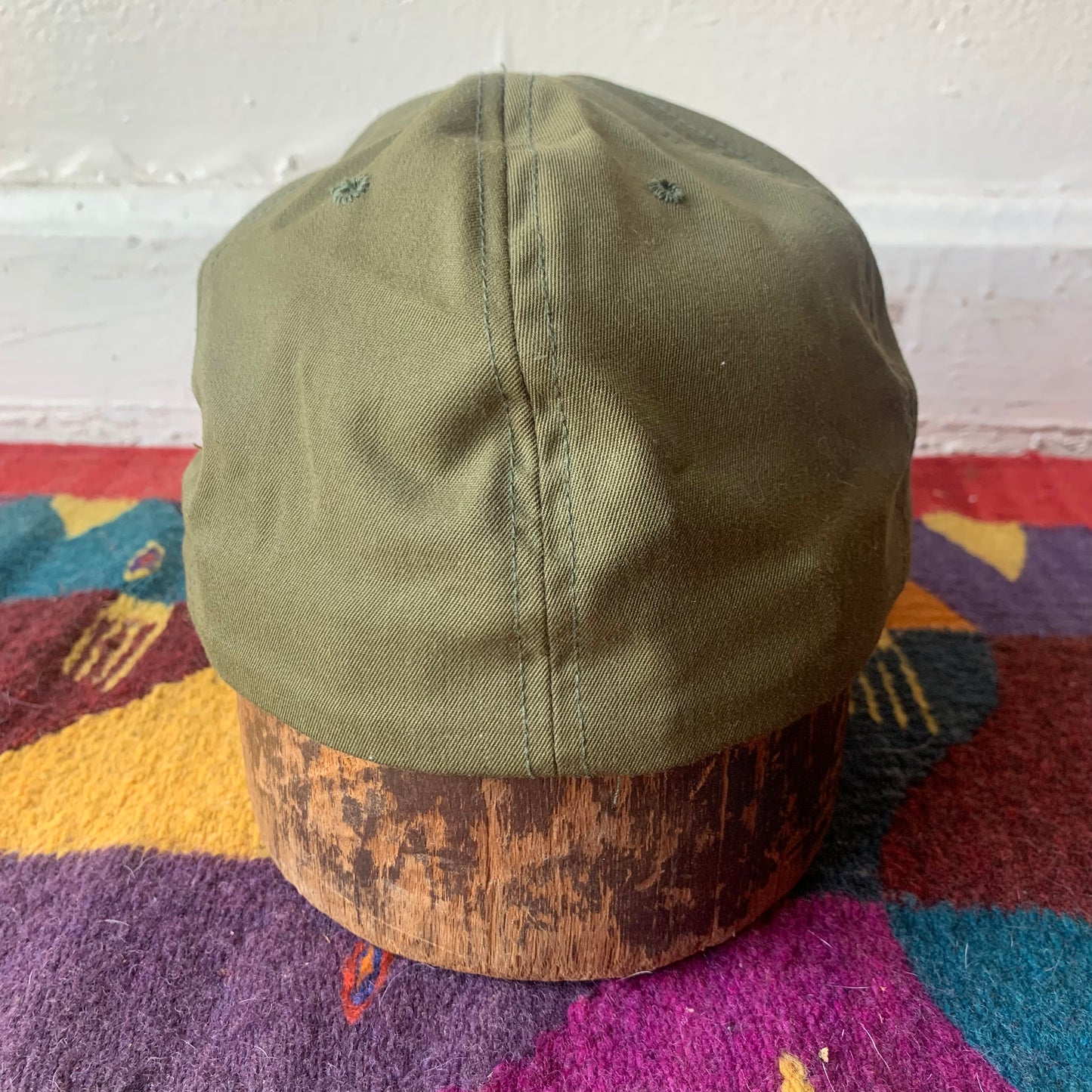 1970s Army Green Cap