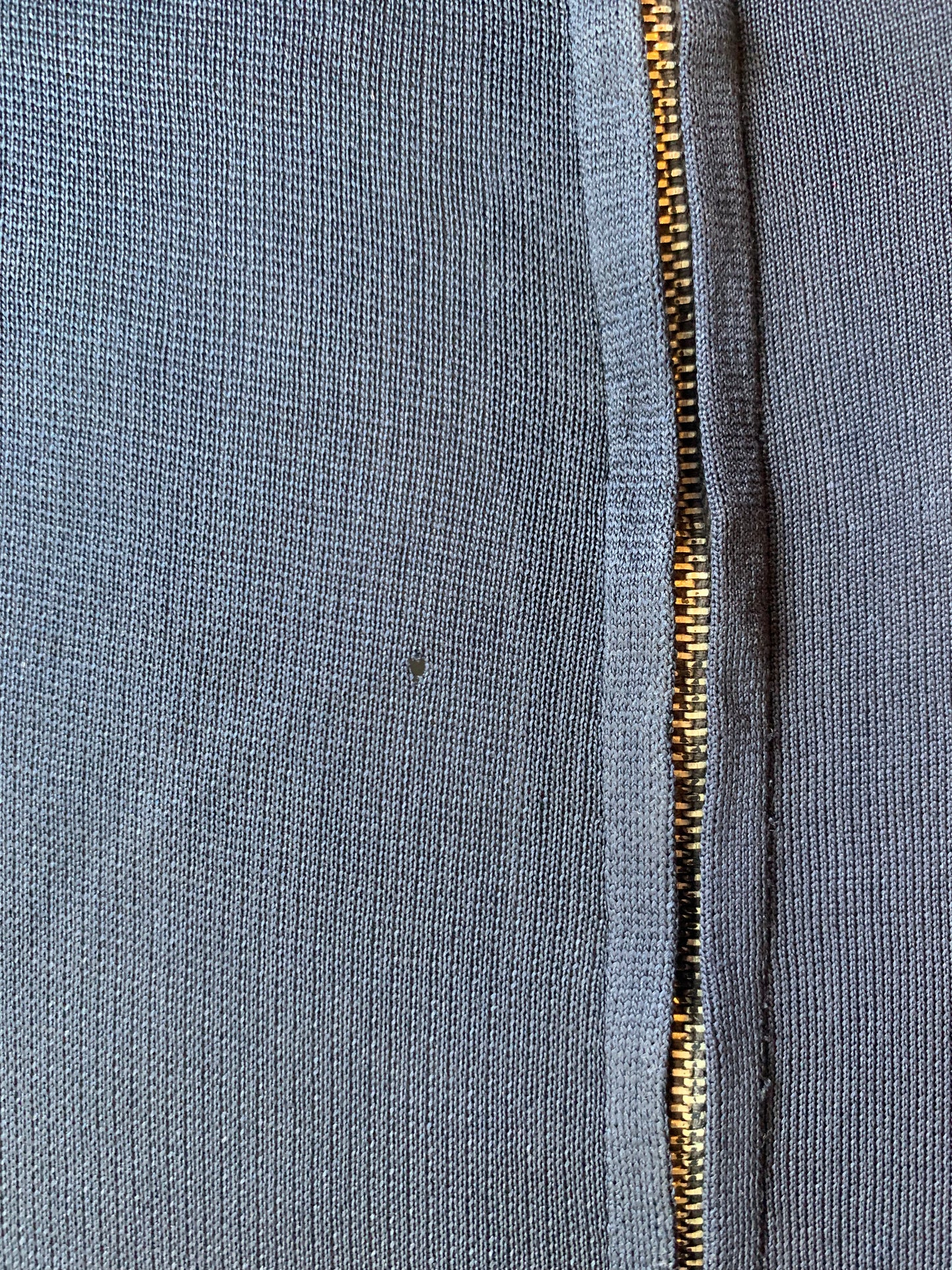 70s Dagger Collar Polo w/ Button Details (L)