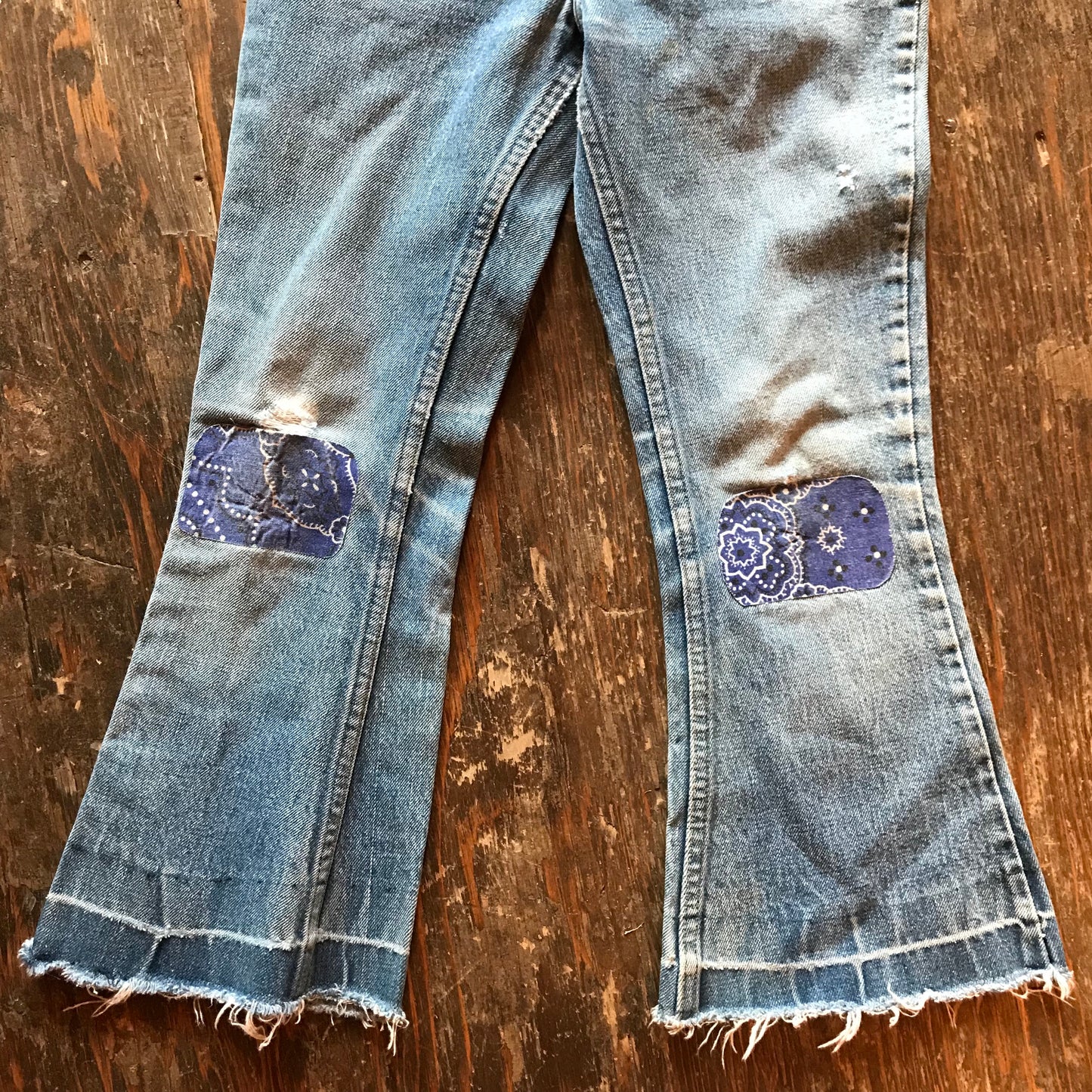Kid's Patchwork Jeans