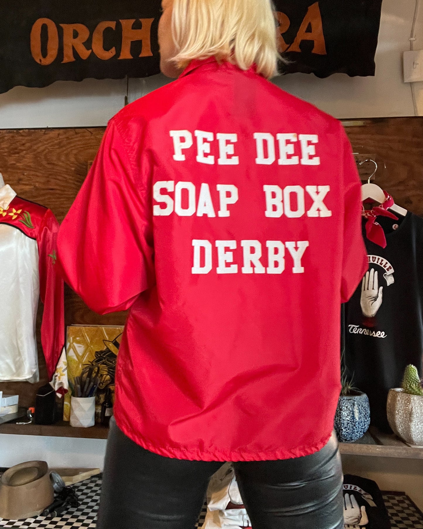 Vtg. Soap Box Derby Racing Jacket (M/L)