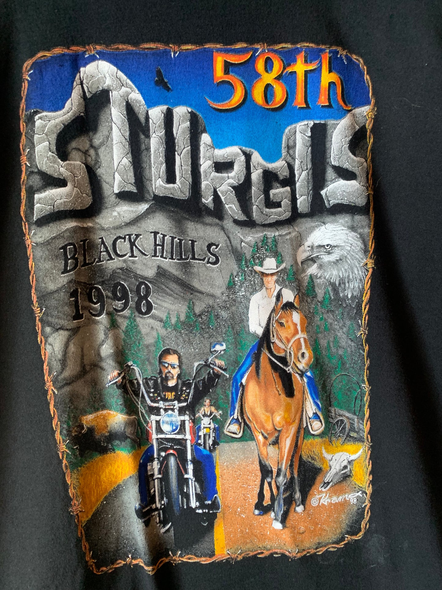 1998 Sturgis Black Hills Tee (M)